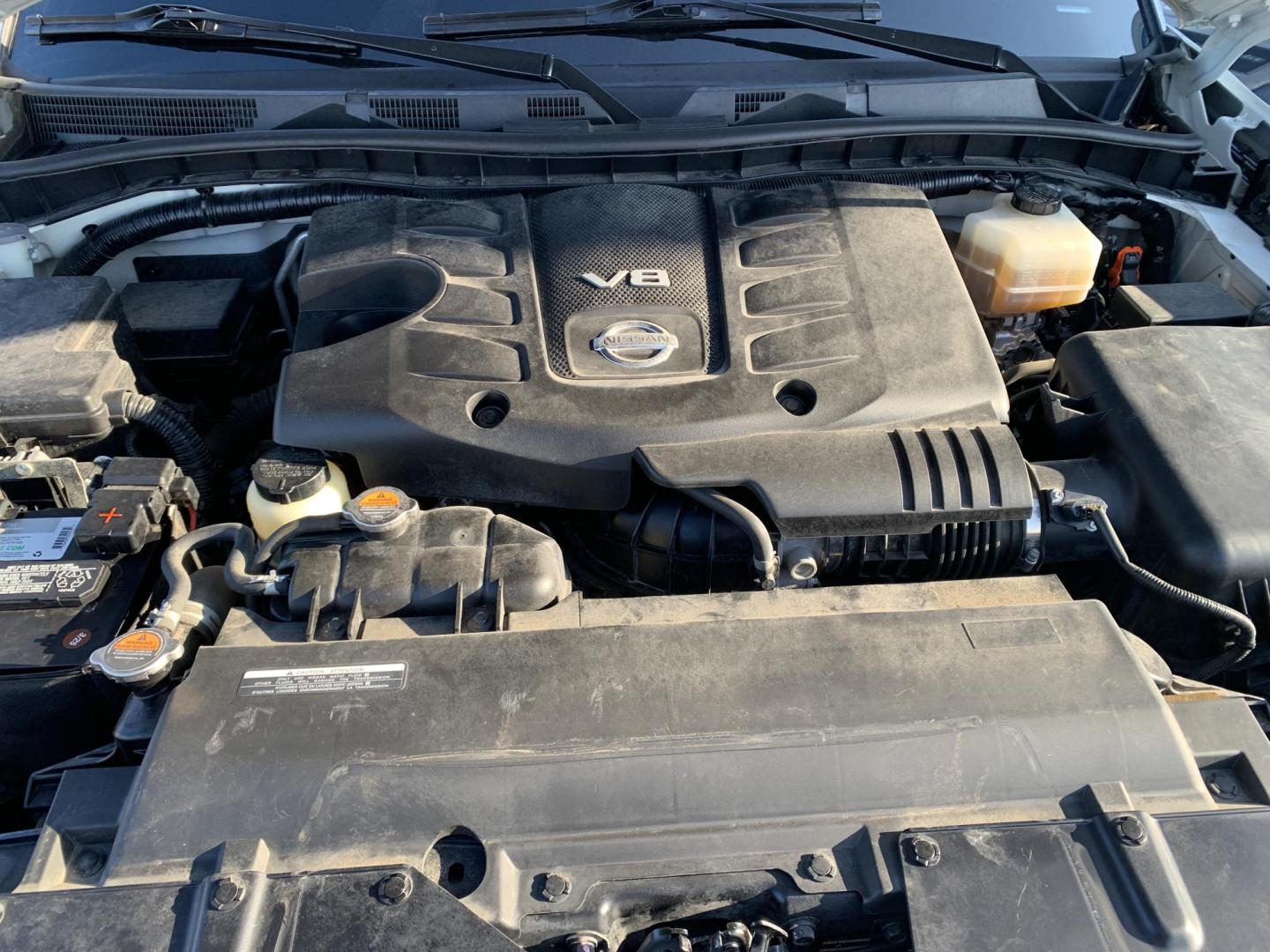 2019 WHITE /TAN Nissan Armada SV AWD (JN8AY2NC2K9) with an 5.6L V8 DOHC 32V engine, 7A transmission, located at 506 S. Kingshighway, Cape Girardeau, MO, 63703, (573) 235-5000, 37.294991, -89.553635 - One Owner! 2019 Nissan Armada SV Air Conditioning Power Windows Power Locks Power Steering Tilt Wheel Keyless Entry Alarm Daytime Running Lights Dual Front Airbags All Wheel ABS We have financing available and we accept trades! Fill out a credit application on our website or come by toda - Photo#33