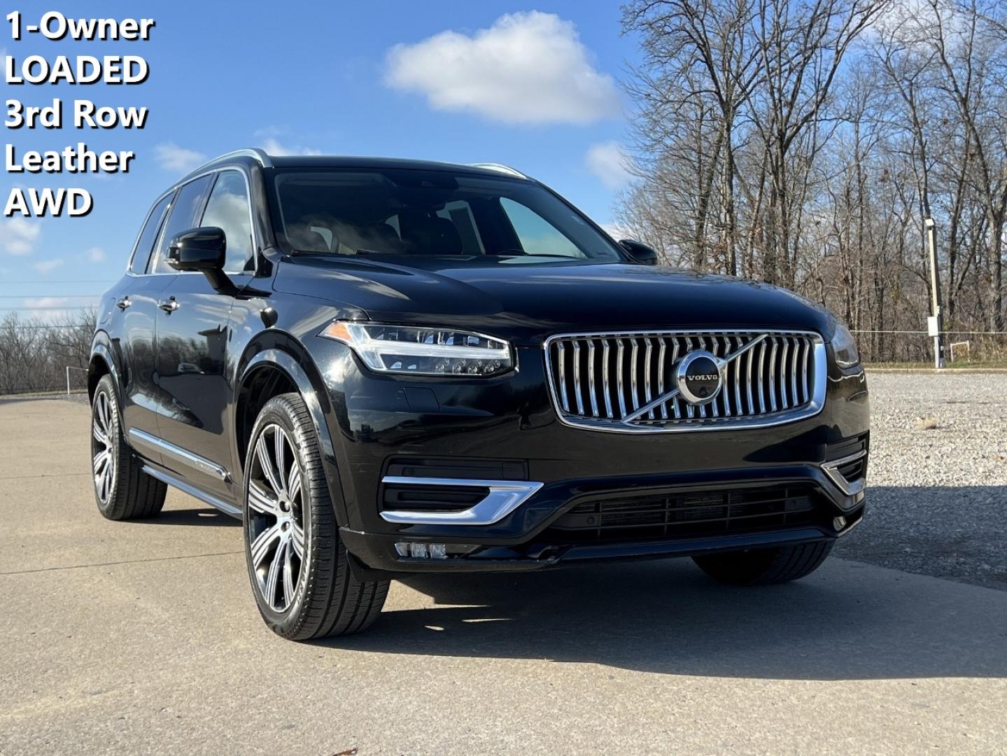 2020 BLACK /Black Volvo XC90 T6 Inscription AWD (YV4A22PL6L1) with an 2.0L 4 Cyl. engine, Automatic transmission, located at 2990 Old Orchard Rd., Jackson, MO, 63755, 37.354214, -89.612106 - 2020 Volvo XC90 T6 Inscription 1-Owner 91xxx miles All Wheel Drive 2.0L 4 Cyl. Automatic Leather 3rd Row Navigation Power/Heated/Cooled Seats Heated Rear Seats Heated Steering Wheel Backup Camera Sunroof Bluetooth Heads Up Display Cruise Power Windows/Locks/Mirrors We have financin - Photo#0