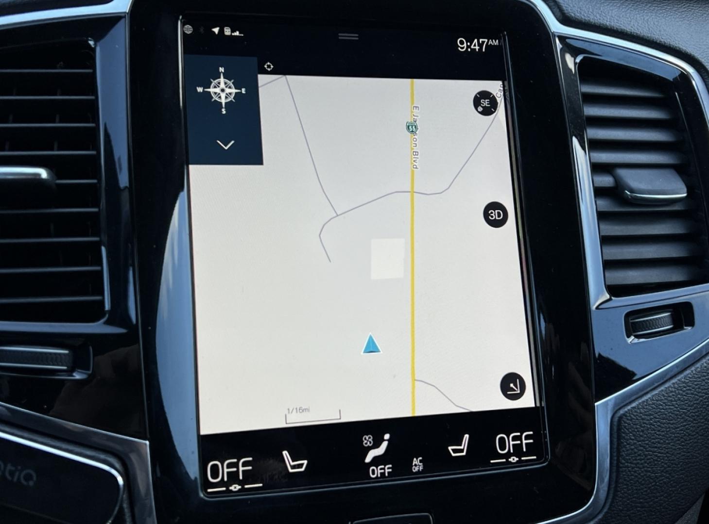 2020 BLACK /Black Volvo XC90 T6 Inscription AWD (YV4A22PL6L1) with an 2.0L 4 Cyl. engine, Automatic transmission, located at 2990 Old Orchard Rd., Jackson, MO, 63755, 37.354214, -89.612106 - 2020 Volvo XC90 T6 Inscription 1-Owner 91xxx miles All Wheel Drive 2.0L 4 Cyl. Automatic Leather 3rd Row Navigation Power/Heated/Cooled Seats Heated Rear Seats Heated Steering Wheel Backup Camera Sunroof Bluetooth Heads Up Display Cruise Power Windows/Locks/Mirrors We have financin - Photo#2