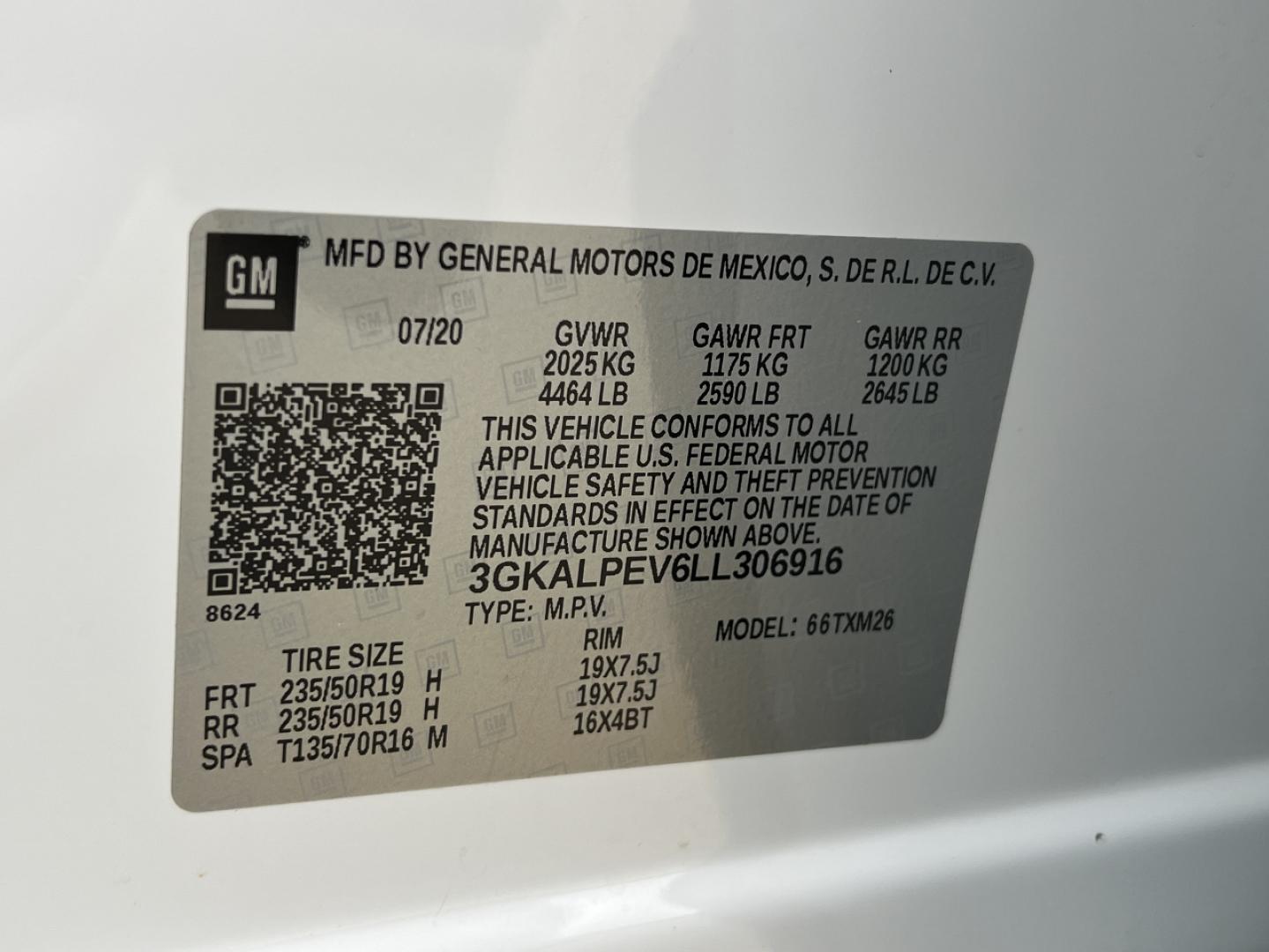 2020 WHITE /Black GMC Terrain SLT (3GKALPEV6LL) with an 1.4L 4 Cyl. TURBO engine, Automatic transmission, located at 2990 Old Orchard Rd., Jackson, MO, 63755, 37.354214, -89.612106 - 2020 GMC Terrain SLT 1-Owner 80xxx miles Front Wheel Drive 1.5L 4 Cyl. Automatic Leather Backup Camera Power Driver Seat Heated Seats Bluetooth Remote Start Cruise Power Windows/Locks/Mirrors We have financing available and we accept trades! Fill out a credit application on our website - Photo#42