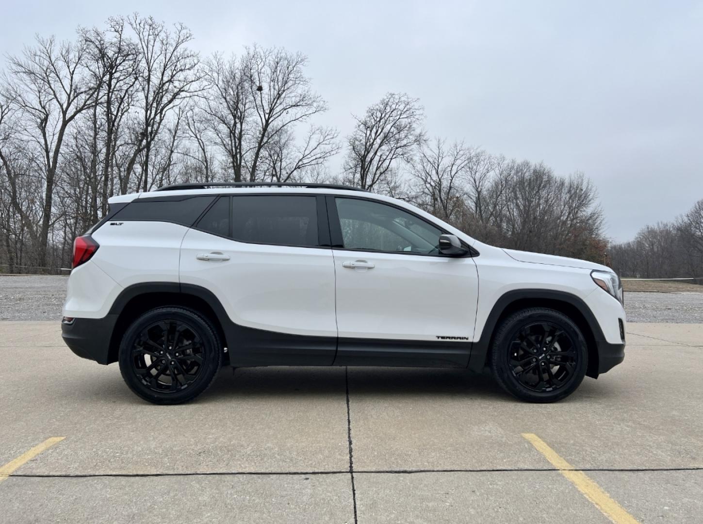 2020 WHITE /Black GMC Terrain SLT (3GKALPEV6LL) with an 1.4L 4 Cyl. TURBO engine, Automatic transmission, located at 2990 Old Orchard Rd., Jackson, MO, 63755, 37.354214, -89.612106 - 2020 GMC Terrain SLT 1-Owner 80xxx miles Front Wheel Drive 1.5L 4 Cyl. Automatic Leather Backup Camera Power Driver Seat Heated Seats Bluetooth Remote Start Cruise Power Windows/Locks/Mirrors We have financing available and we accept trades! Fill out a credit application on our website - Photo#8