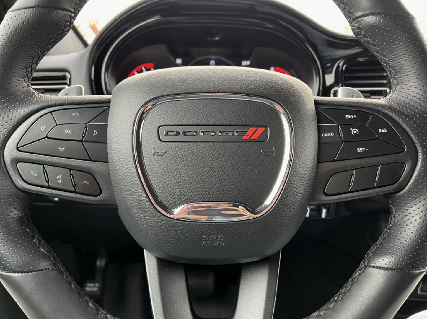 2022 BLACK /Black Dodge Durango GT AWD (1C4RDJDG9NC) with an 3.6L V6 engine, Automatic transmission, located at 2990 Old Orchard Rd., Jackson, MO, 63755, 37.354214, -89.612106 - 2022 Dodge Durango GT 1-Owner 75xxx miles All Wheel Drive 3.6L V6 Automatic Leather 3rd Row Backup Camera Power Driver Seat Heated Seats Heated Steering Wheel Bluetooth Remote Start Cruise Power Windows/Locks/Mirrors We have financing available and we accept trades! Fill out a credit - Photo#24