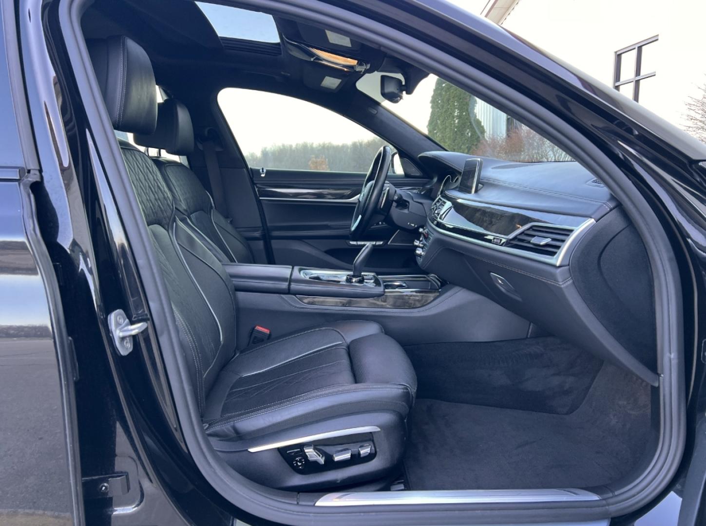 2016 BLACK /Black BMW 7-Series 750i xDrive (WBA7F2C5XGG) with an 4.4L V8 engine, Automatic transmission, located at 2990 Old Orchard Rd., Jackson, MO, 63755, 37.354214, -89.612106 - 2016 BMW 7-Series 750i xDrive 153xxx miles All Wheel Drive 4.4L V8 Automatic Leather Navigation Backup Camera Power/Heated/Cooled Seats Heated/Cooled Rear Seats Sunroof Bluetooth Heads Up Display Cruise Power Windows/Locks/Mirrors We have financing available and we accept trades! Fill - Photo#18