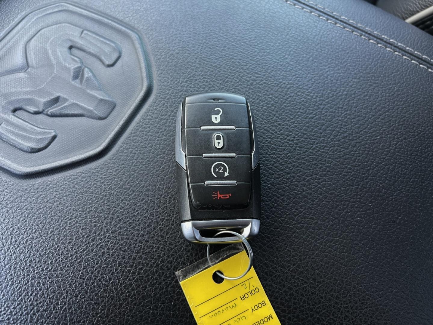 2020 MAROON /Black RAM 1500 Laramie Quad Cab 4WD (1C6SRFDT3LN) with an 5.7L V8 HEMI engine, Automatic transmission, located at 2990 Old Orchard Rd., Jackson, MO, 63755, 37.354214, -89.612106 - 2020 Ram 1500 Laramie 114xxx miles 4x4 5.7L V8 HEMI Automatic Leather Backup Camera Power/Heated/Cooled Seats Heated Steering Wheel Bluetooth Remote Start Cruise Power Windows/Locks/Mirrors We have financing available and we accept trades! Fill out a credit application on our website or - Photo#6