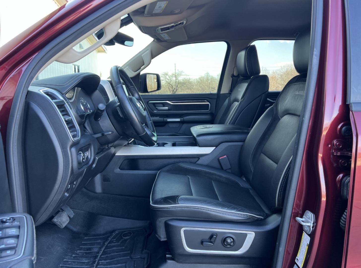 2020 MAROON /Black RAM 1500 Laramie Quad Cab 4WD (1C6SRFDT3LN) with an 5.7L V8 HEMI engine, Automatic transmission, located at 2990 Old Orchard Rd., Jackson, MO, 63755, 37.354214, -89.612106 - 2020 Ram 1500 Laramie 114xxx miles 4x4 5.7L V8 HEMI Automatic Leather Backup Camera Power/Heated/Cooled Seats Heated Steering Wheel Bluetooth Remote Start Cruise Power Windows/Locks/Mirrors We have financing available and we accept trades! Fill out a credit application on our website or - Photo#15