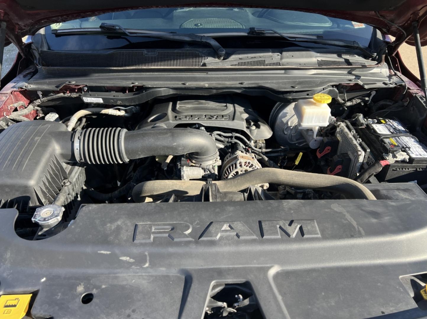 2020 MAROON /Black RAM 1500 Laramie Quad Cab 4WD (1C6SRFDT3LN) with an 5.7L V8 HEMI engine, Automatic transmission, located at 2990 Old Orchard Rd., Jackson, MO, 63755, 37.354214, -89.612106 - 2020 Ram 1500 Laramie 114xxx miles 4x4 5.7L V8 HEMI Automatic Leather Backup Camera Power/Heated/Cooled Seats Heated Steering Wheel Bluetooth Remote Start Cruise Power Windows/Locks/Mirrors We have financing available and we accept trades! Fill out a credit application on our website or - Photo#39