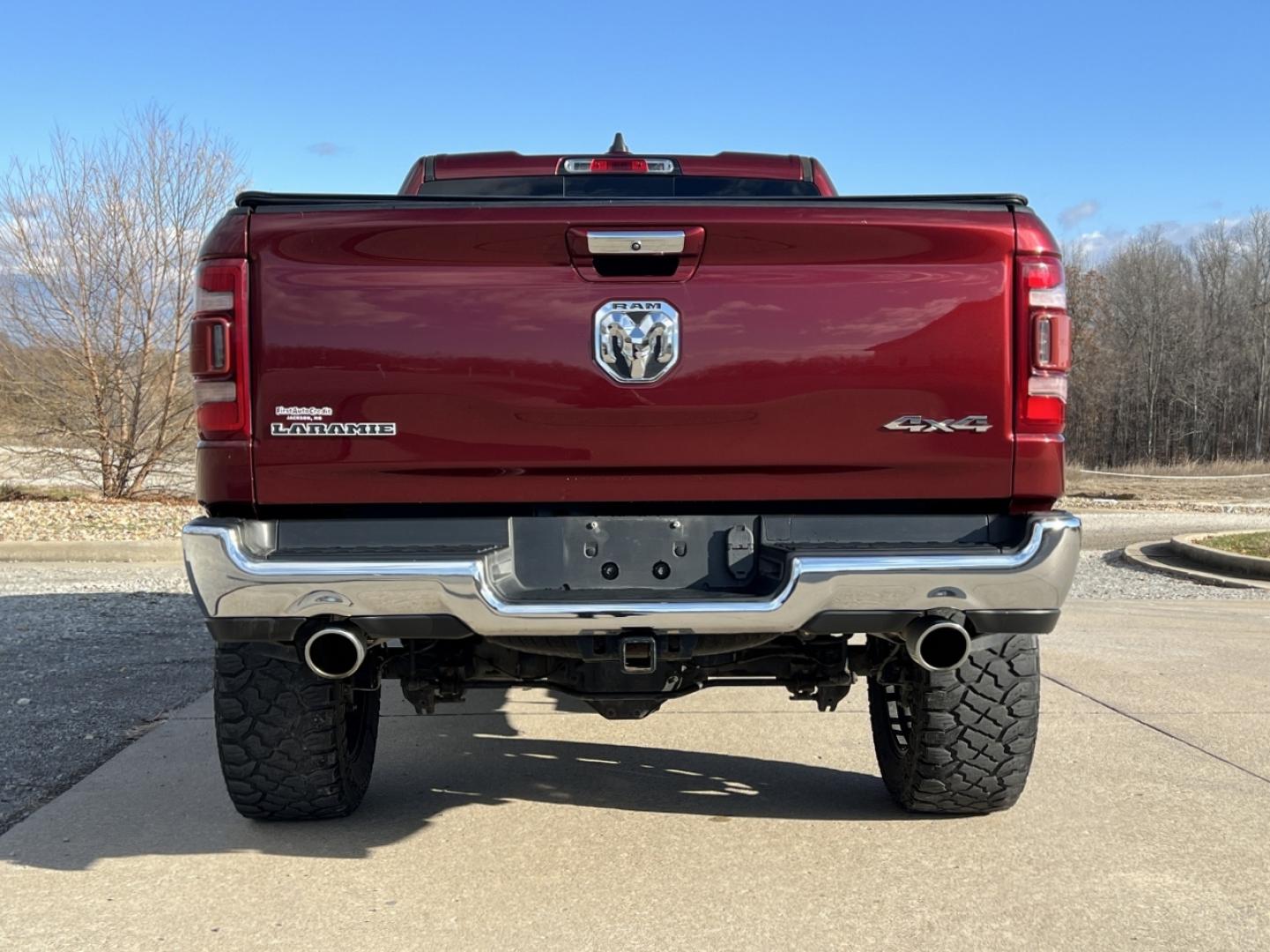 2020 MAROON /Black RAM 1500 Laramie Quad Cab 4WD (1C6SRFDT3LN) with an 5.7L V8 HEMI engine, Automatic transmission, located at 2990 Old Orchard Rd., Jackson, MO, 63755, 37.354214, -89.612106 - 2020 Ram 1500 Laramie 114xxx miles 4x4 5.7L V8 HEMI Automatic Leather Backup Camera Power/Heated/Cooled Seats Heated Steering Wheel Bluetooth Remote Start Cruise Power Windows/Locks/Mirrors We have financing available and we accept trades! Fill out a credit application on our website or - Photo#12
