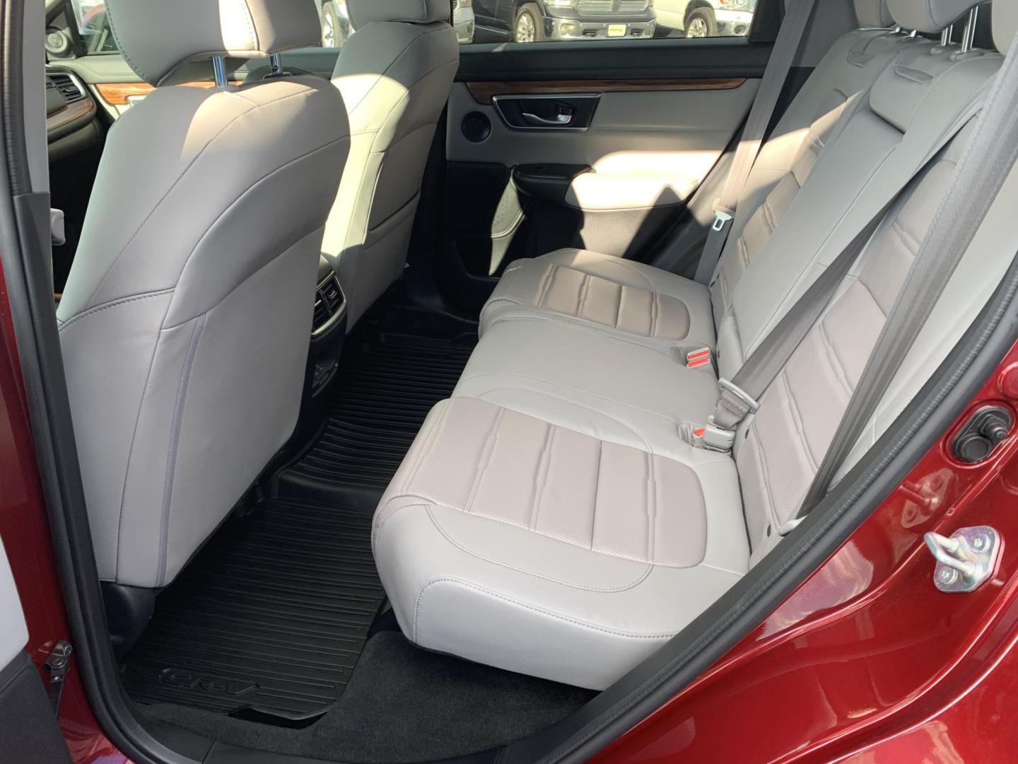 2022 MAROON /GRAY Honda CR-V Touring AWD (7FARW2H9XNE) with an 1.5L L4 16V DOHC TURBO engine, CVT transmission, located at 506 S. Kingshighway, Cape Girardeau, MO, 63703, (573) 235-5000, 37.294991, -89.553635 - 2022 Honda C-RV Touring One Owner!! Only 8,XXXmi!! 1.5L 4 Cyl AWD Leather Adaptive Cruise Control Heated Steering Wheel Heated Seats Power Driver/Passenger Seats Bluetooth Navigation Wireless Charger Collision Avoidance System Lane Assist Power Windows/Locks/Mirrors Keyless Entry Da - Photo#14