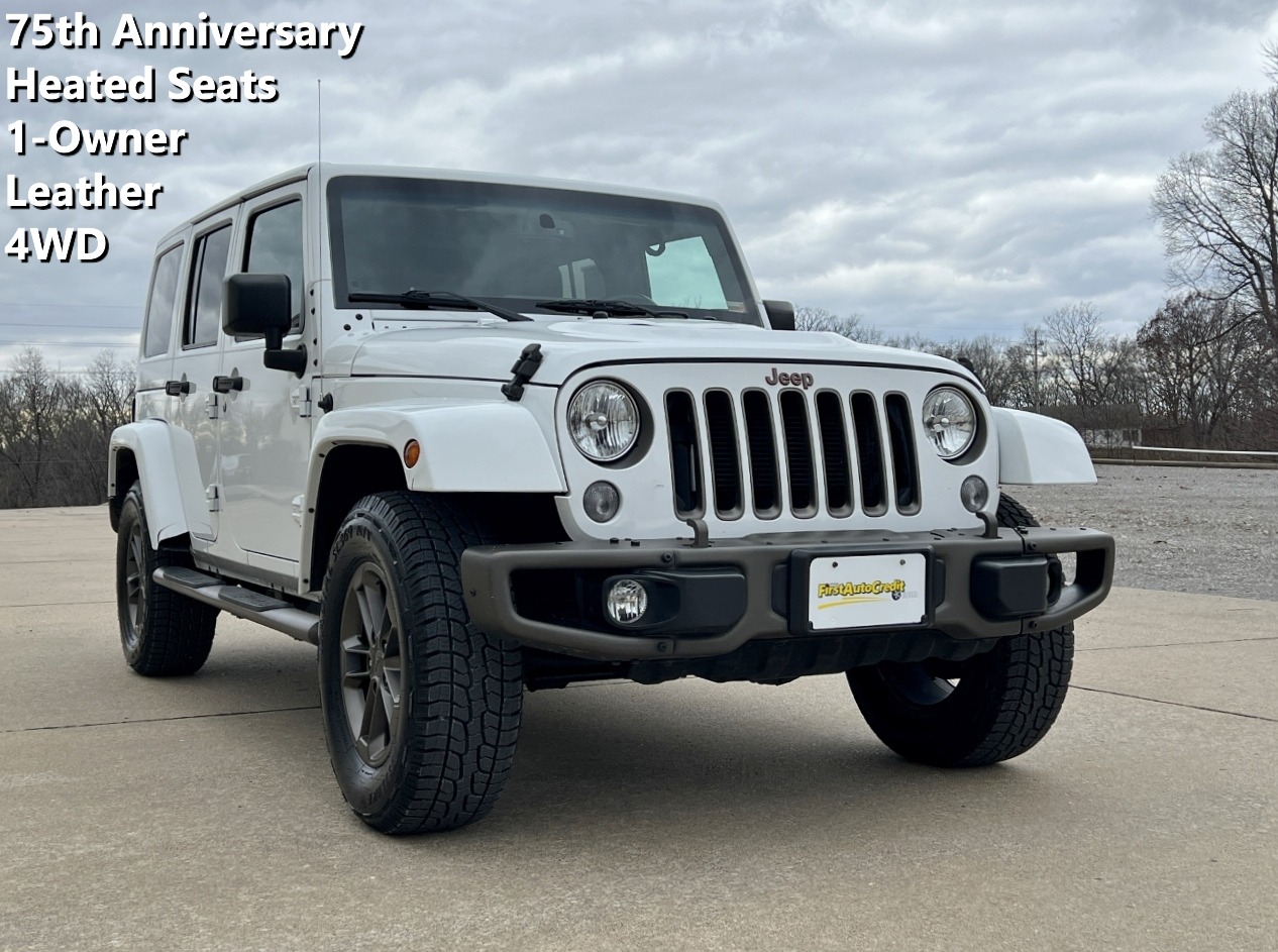 2016 Jeep Wrangler Unlimited Sahara 75th Anniversary 4WD