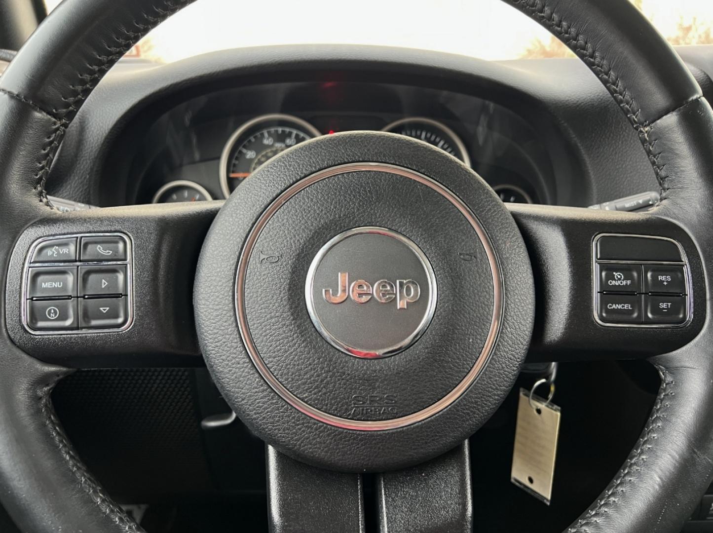 2016 WHITE /Black Jeep Wrangler Unlimited Sahara 4WD (1C4BJWEG9GL) with an 3.6L V6 engine, Automatic transmission, located at 2990 Old Orchard Rd., Jackson, MO, 63755, 37.354214, -89.612106 - 2016 Jeep Wrangler Unlimited Sahara 75th Anniversary 1-Owner 129xxx miles 4 Wheel Drive 3.6L V6 Automatic Leather Heated Seats Bluetooth Cruise Power Windows/Locks/Mirrors We have financing available and we accept trades! Fill out a credit application on our website or come by today! If - Photo#20