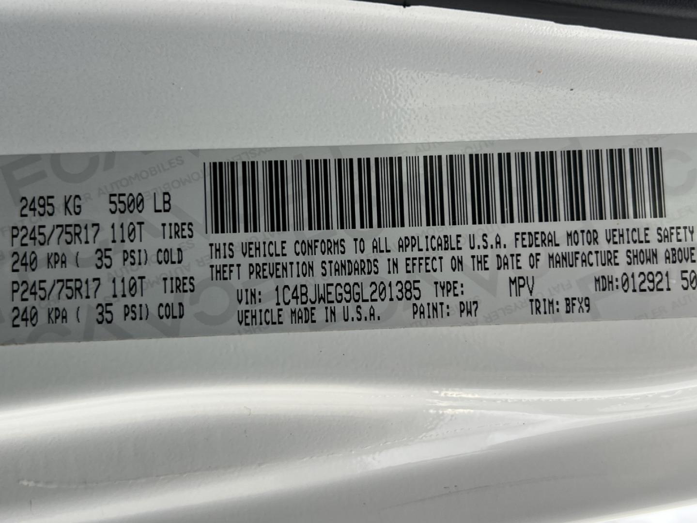 2016 WHITE /Black Jeep Wrangler Unlimited Sahara 4WD (1C4BJWEG9GL) with an 3.6L V6 engine, Automatic transmission, located at 2990 Old Orchard Rd., Jackson, MO, 63755, 37.354214, -89.612106 - 2016 Jeep Wrangler Unlimited Sahara 75th Anniversary 1-Owner 129xxx miles 4 Wheel Drive 3.6L V6 Automatic Leather Heated Seats Bluetooth Cruise Power Windows/Locks/Mirrors We have financing available and we accept trades! Fill out a credit application on our website or come by today! If - Photo#46