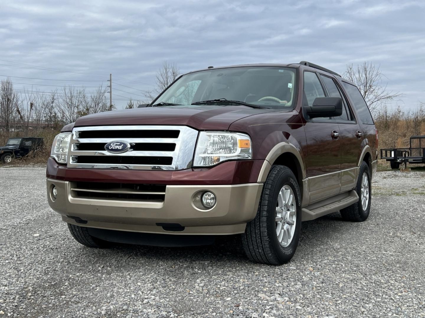 2013 BURGUNDY /Tan Ford Expedition XLT 2WD (1FMJU1H58DE) with an 5.4L V8 engine, Automatic transmission, located at 2990 Old Orchard Rd., Jackson, MO, 63755, 37.354214, -89.612106 - 2013 Ford Expedition XLT 125xxx miles Rear Wheel Drive 5.4L V8 Automatic Leather 3rd Row Backup Camera Power/Heated Seats Sunroof Cruise Power Windows/Locks/Mirrors We have financing available and we accept trades! Fill out a credit application on our website or come by today! If you ha - Photo#6