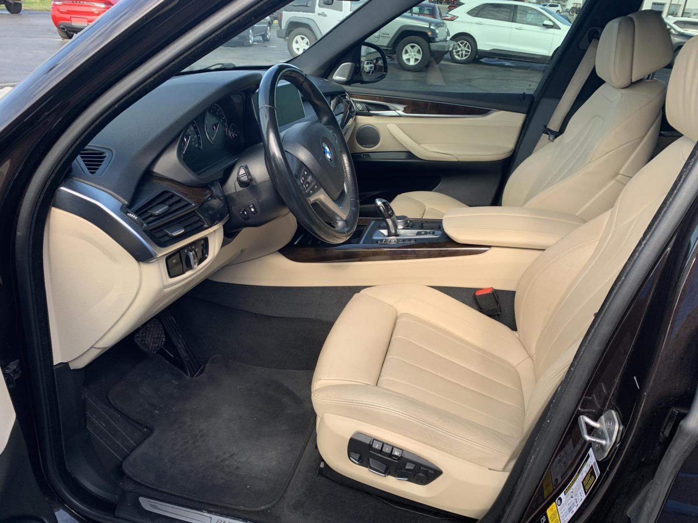 2017 BROWN /Tan BMW X5 xDrive35i (5UXKR0C56H0) with an 3.0L I6 engine, Automatic transmission, located at 506 S. Kingshighway, Cape Girardeau, MO, 63703, (573) 235-5000, 37.294991, -89.553635 - 2017 BMW X5 xDrive35i 170xxx miles All Wheel Drive 3.0L I6 Automatic Leather Navigation Backup Camera Power/Heated Seats Heated Rear Seats Sunroof Bluetooth Cruise Power Windows/Locks/Mirrors We have financing available and we accept trades! Fill out a credit application on our websi - Photo#18