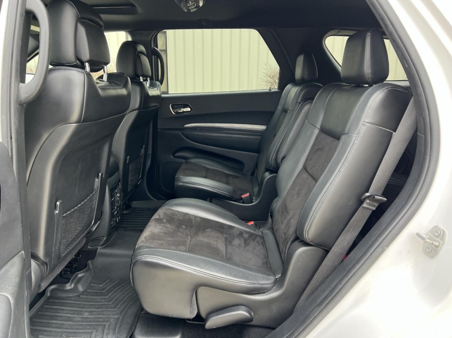 2020 WHITE /BLACK Dodge Durango R/T AWD (1C4SDJCT7LC) with an 5.7L V8 engine, Automatic transmission, located at 2990 Old Orchard Rd., Jackson, MO, 63755, 37.354214, -89.612106 - 2020 Dodge Durango R/T 109xxx miles All Wheel Drive 5.7L V8 Automatic Leather/Suede 3rd Row Navigation Backup Camera Power/Heated Seats Heated Rear Seats Heated Steering Wheel Sunroof Bluetooth Remote Start Cruise Power Windows/Locks/Mirrors We have financing available and we accept - Photo#21