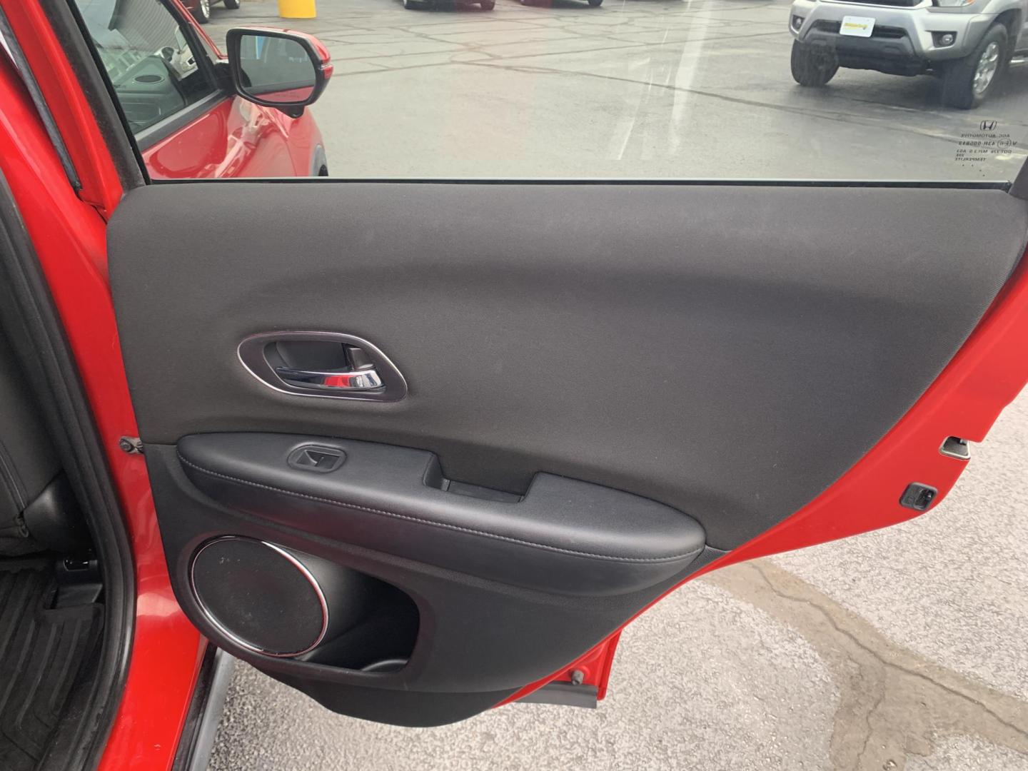 2016 RED /BLACK Honda HR-V EX (3CZRU6H57GM) with an 1.8L L4 DOHC 16V engine, Automatic transmission, located at 506 S. Kingshighway, Cape Girardeau, MO, 63703, (573) 235-5000, 37.294991, -89.553635 - 2016 Honda HR-V 137,xxx Miles Automatic Heated Seats Backup Camera Sunroof All Wheel Drive Power Windows/Locks/Mirrors Bluetooth We have financing available and we accept trades! Fill out a credit application on our website or come by today! If you have any questions, give us a call at ( - Photo#12