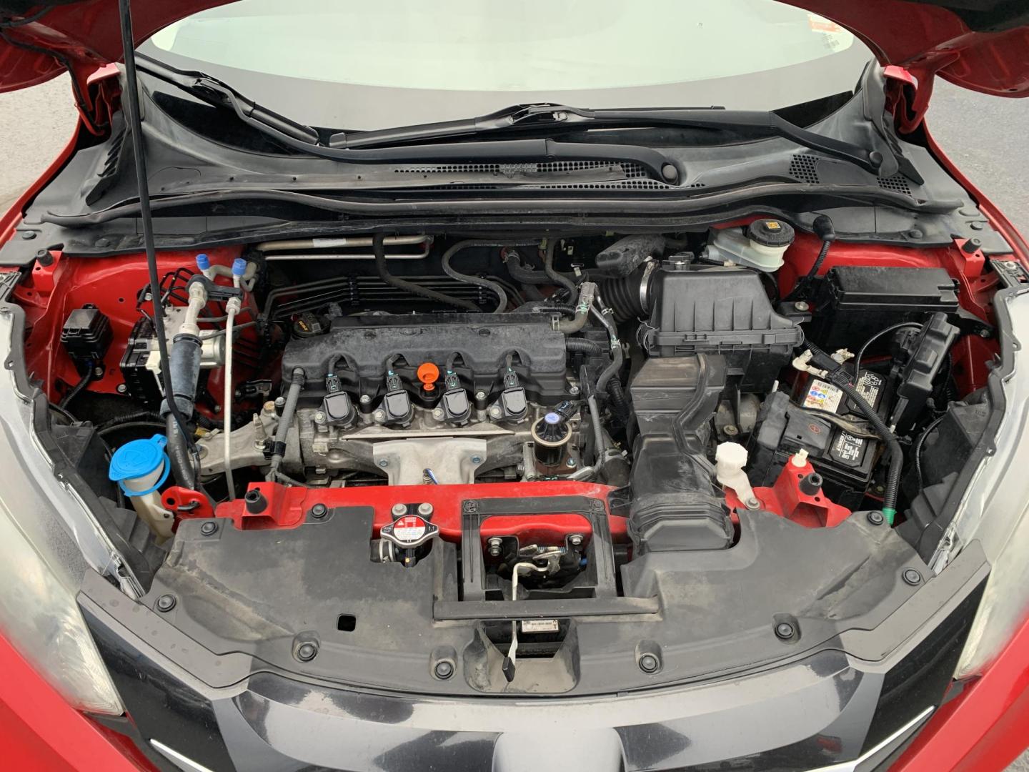 2016 RED /BLACK Honda HR-V EX (3CZRU6H57GM) with an 1.8L L4 DOHC 16V engine, Automatic transmission, located at 506 S. Kingshighway, Cape Girardeau, MO, 63703, (573) 235-5000, 37.294991, -89.553635 - 2016 Honda HR-V 137,xxx Miles Automatic Heated Seats Backup Camera Sunroof All Wheel Drive Power Windows/Locks/Mirrors Bluetooth We have financing available and we accept trades! Fill out a credit application on our website or come by today! If you have any questions, give us a call at ( - Photo#18