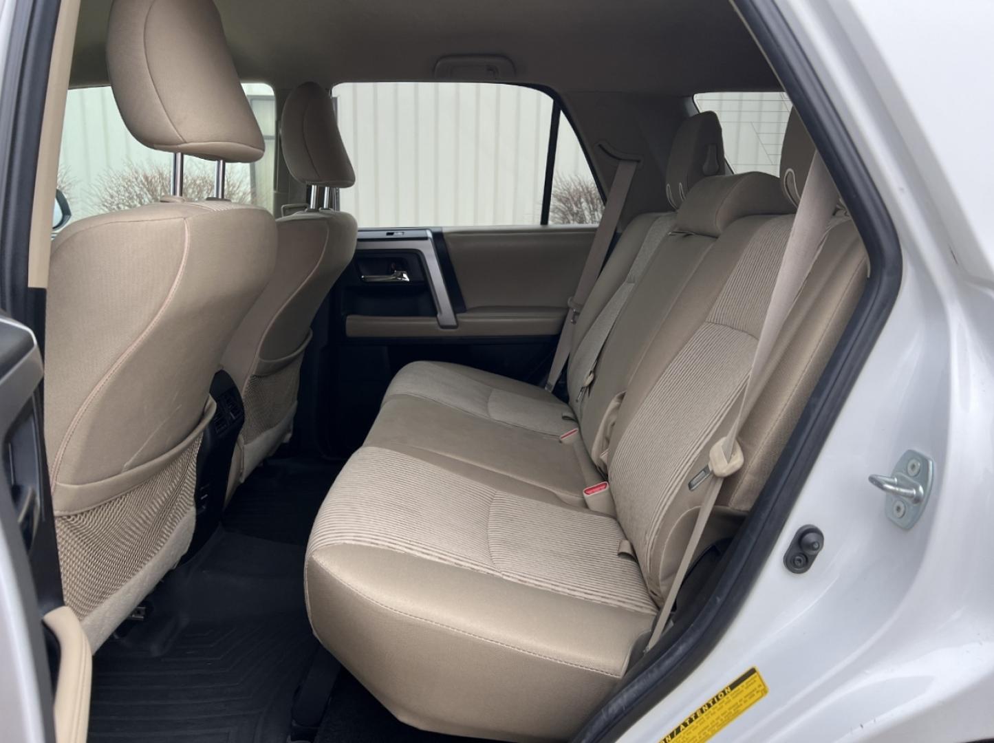 2014 WHITE /Tan Toyota 4Runner SR5 2WD (JTEZU5JR5E5) with an 4.0L V6 engine, Automatic transmission, located at 2990 Old Orchard Rd., Jackson, MO, 63755, 37.354214, -89.612106 - 2014 Toyota 4Runner SR5 196xxx miles Rear Wheel Drive 4.0L V6 Automatic Navigation Backup Camera Power Driver Seat Bluetooth Cruise Power Windows/Locks/Mirrors We have financing available and we accept trades! Fill out a credit application on our website or come by today! If you have any - Photo#16