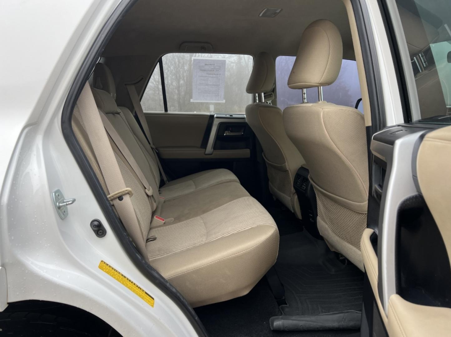 2014 WHITE /Tan Toyota 4Runner SR5 2WD (JTEZU5JR5E5) with an 4.0L V6 engine, Automatic transmission, located at 2990 Old Orchard Rd., Jackson, MO, 63755, 37.354214, -89.612106 - 2014 Toyota 4Runner SR5 196xxx miles Rear Wheel Drive 4.0L V6 Automatic Navigation Backup Camera Power Driver Seat Bluetooth Cruise Power Windows/Locks/Mirrors We have financing available and we accept trades! Fill out a credit application on our website or come by today! If you have any - Photo#17