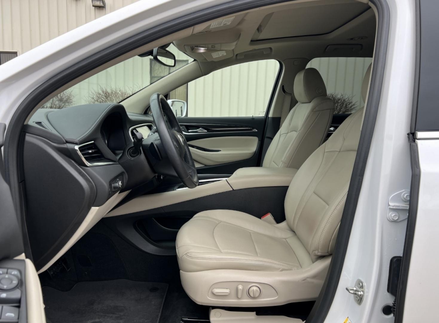 2018 WHITE /Tan Buick Enclave Essence FWD (5GAERBKW4JJ) with an 3.6L V6 engine, Automatic transmission, located at 2990 Old Orchard Rd., Jackson, MO, 63755, 37.354214, -89.612106 - 2018 Buick Enclave Essence 1-Owner 87xxx miles Front Wheel Drive 3.6L V6 Automatic Leather 3rd Row Navigation Power/Heated Seats Backup Camera Sunroof Bluetooth Remote Start Cruise Power Windows/Locks/Mirrors We have financing available and we accept trades! Fill out a credit applica - Photo#16