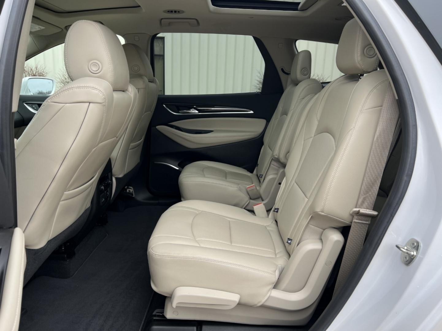 2018 WHITE /Tan Buick Enclave Essence FWD (5GAERBKW4JJ) with an 3.6L V6 engine, Automatic transmission, located at 2990 Old Orchard Rd., Jackson, MO, 63755, 37.354214, -89.612106 - 2018 Buick Enclave Essence 1-Owner 87xxx miles Front Wheel Drive 3.6L V6 Automatic Leather 3rd Row Navigation Power/Heated Seats Backup Camera Sunroof Bluetooth Remote Start Cruise Power Windows/Locks/Mirrors We have financing available and we accept trades! Fill out a credit applica - Photo#19