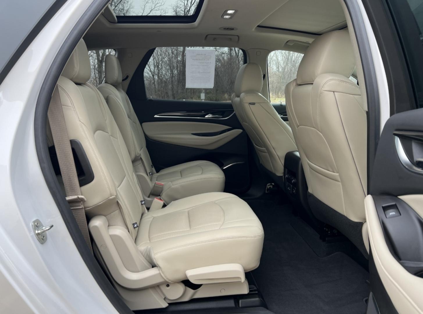 2018 WHITE /Tan Buick Enclave Essence FWD (5GAERBKW4JJ) with an 3.6L V6 engine, Automatic transmission, located at 2990 Old Orchard Rd., Jackson, MO, 63755, 37.354214, -89.612106 - 2018 Buick Enclave Essence 1-Owner 87xxx miles Front Wheel Drive 3.6L V6 Automatic Leather 3rd Row Navigation Power/Heated Seats Backup Camera Sunroof Bluetooth Remote Start Cruise Power Windows/Locks/Mirrors We have financing available and we accept trades! Fill out a credit applica - Photo#20