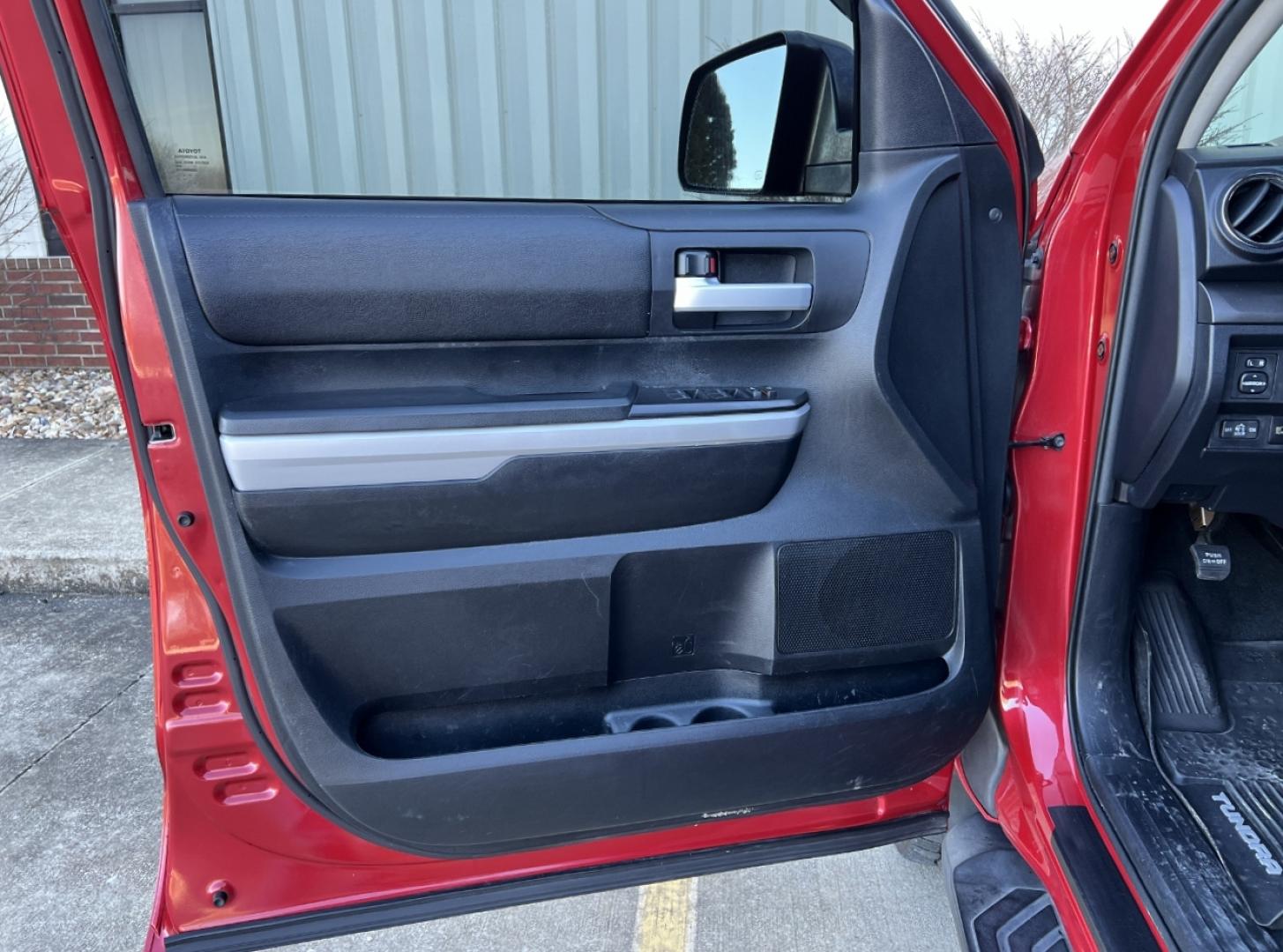 2018 RED /Black Toyota Tundra SR5 5.7L V8 Double Cab 4WD (5TFUY5F13JX) with an 5.7L V8 engine, Automatic transmission, located at 2990 Old Orchard Rd., Jackson, MO, 63755, 37.354214, -89.612106 - 2018 Toyota Tundra SR5 105xxx miles 4x4 5.7L V8 Automatic Backup Camera Power Driver Seat Bluetooth Cruise Power Windows/Locks/Mirrors We have financing available and we accept trades! Fill out a credit application on our website or come by today! If you have any questions, give us a call - Photo#12