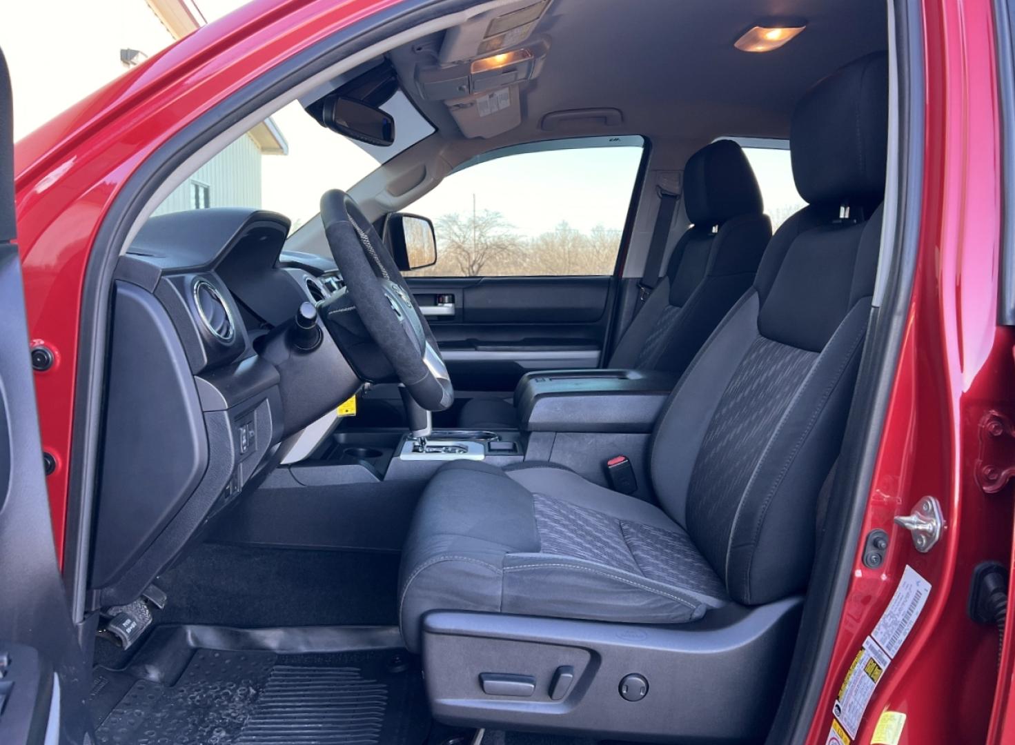 2018 RED /Black Toyota Tundra SR5 5.7L V8 Double Cab 4WD (5TFUY5F13JX) with an 5.7L V8 engine, Automatic transmission, located at 2990 Old Orchard Rd., Jackson, MO, 63755, 37.354214, -89.612106 - 2018 Toyota Tundra SR5 105xxx miles 4x4 5.7L V8 Automatic Backup Camera Power Driver Seat Bluetooth Cruise Power Windows/Locks/Mirrors We have financing available and we accept trades! Fill out a credit application on our website or come by today! If you have any questions, give us a call - Photo#13