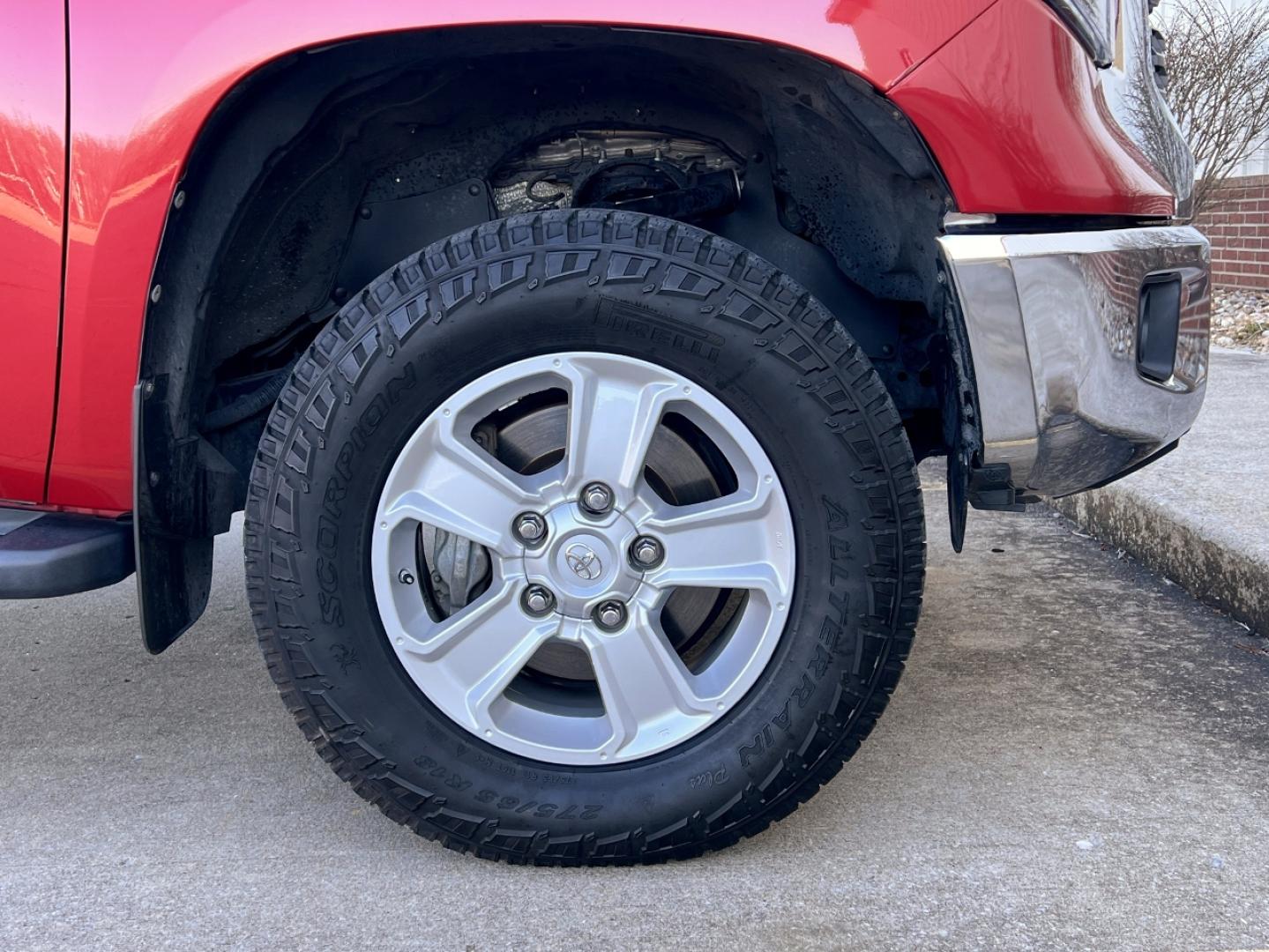 2018 RED /Black Toyota Tundra SR5 5.7L V8 Double Cab 4WD (5TFUY5F13JX) with an 5.7L V8 engine, Automatic transmission, located at 2990 Old Orchard Rd., Jackson, MO, 63755, 37.354214, -89.612106 - 2018 Toyota Tundra SR5 105xxx miles 4x4 5.7L V8 Automatic Backup Camera Power Driver Seat Bluetooth Cruise Power Windows/Locks/Mirrors We have financing available and we accept trades! Fill out a credit application on our website or come by today! If you have any questions, give us a call - Photo#37