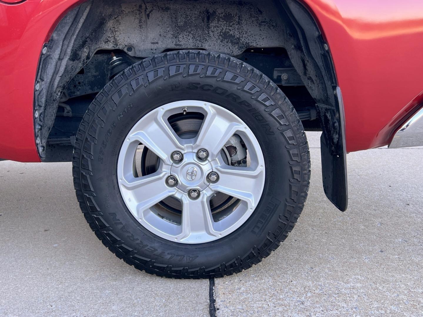 2018 RED /Black Toyota Tundra SR5 5.7L V8 Double Cab 4WD (5TFUY5F13JX) with an 5.7L V8 engine, Automatic transmission, located at 2990 Old Orchard Rd., Jackson, MO, 63755, 37.354214, -89.612106 - 2018 Toyota Tundra SR5 105xxx miles 4x4 5.7L V8 Automatic Backup Camera Power Driver Seat Bluetooth Cruise Power Windows/Locks/Mirrors We have financing available and we accept trades! Fill out a credit application on our website or come by today! If you have any questions, give us a call - Photo#35