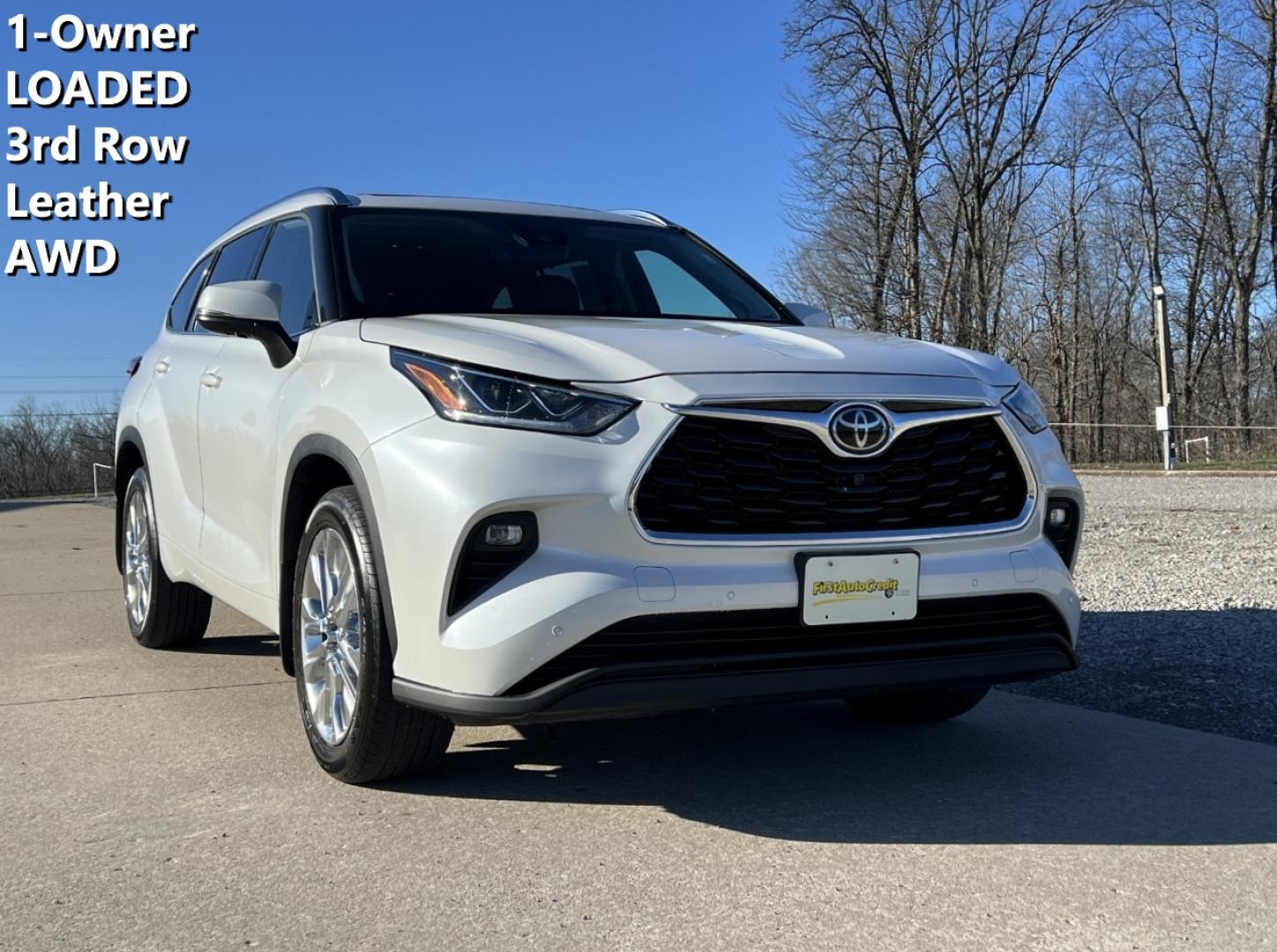 2020 WHITE /Black Toyota Highlander Limited AWD V6 (5TDDZRBH5LS) with an 3.5L V6 engine, Automatic transmission, located at 2990 Old Orchard Rd., Jackson, MO, 63755, 37.354214, -89.612106 - 2020 Toyota Highlander Limited 1-Owner 91xxx miles All Wheel Drive 3.5L V6 Automatic Leather 3rd Row Navigation Power/Heated/Cooled Seats Heated Steering Wheel Backup Camera Sunroof Bluetooth Cruise Power Windows/Locks/Mirrors We have financing available and we accept trades! Fill o - Photo#0