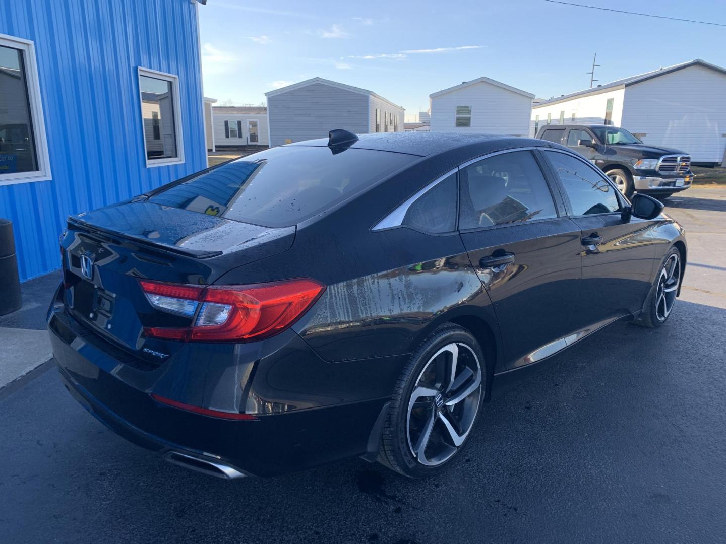 2018 BLACK /BLACK Honda Accord Sport CVT (1HGCV1F33JA) with an 1.5L L4 DOHC 16V engine, CVT transmission, located at 506 S. Kingshighway, Cape Girardeau, MO, 63703, (573) 235-5000, 37.294991, -89.553635 - 2018 Honda Accord Sport 106k Miles Front Wheel Drive 2.0L 4 Cyl. Automatic Remote Start Bluetooth Back Up Camera Cruise Power Windows/Locks/Mirrors We have financing available and we accept trades! Fill out a credit application on our website or come by today! If you - Photo#7
