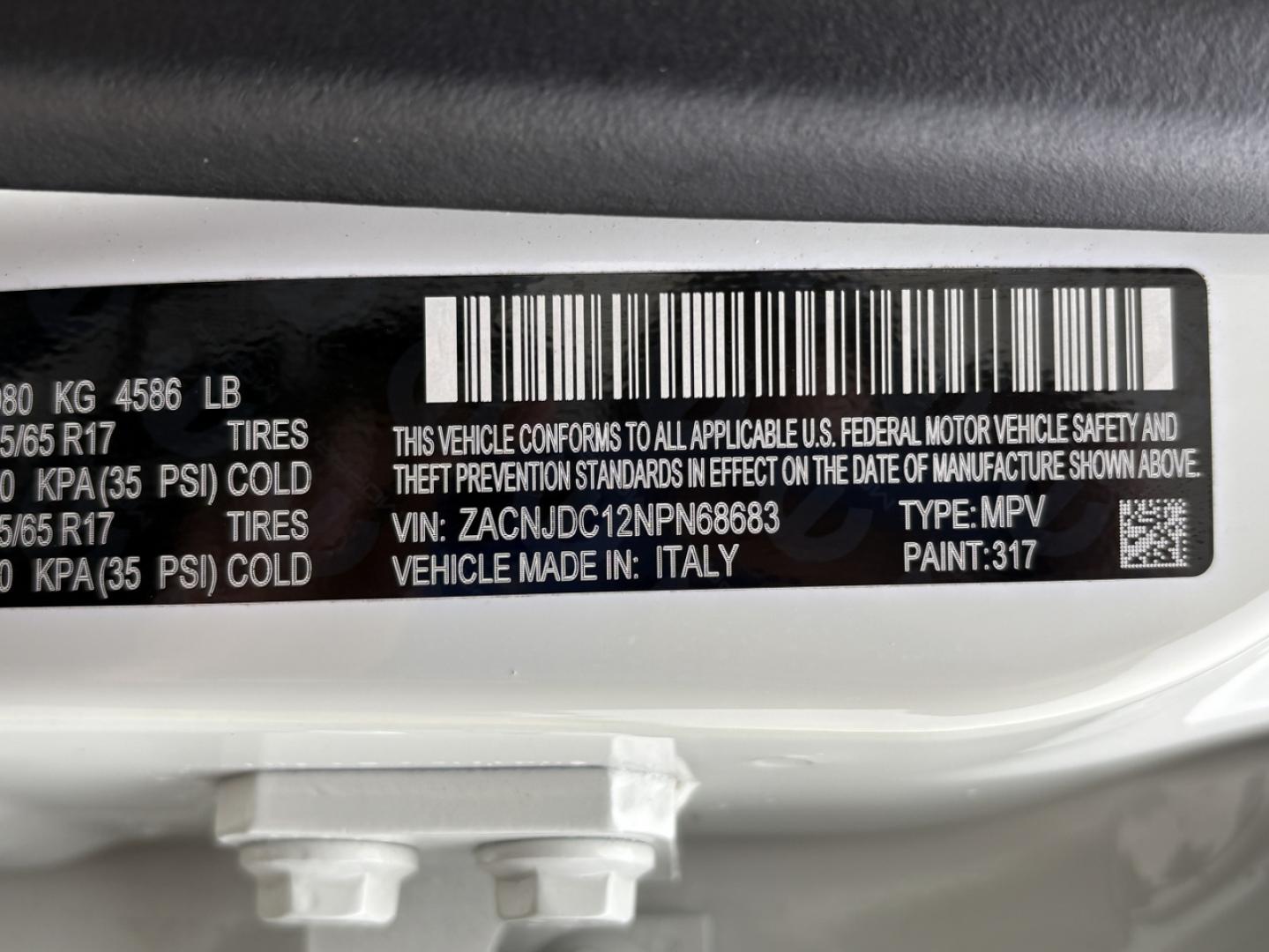 2022 WHITE /Black Jeep Renegade Trailhawk (ZACNJDC12NP) with an 1.3L 4 Cyl. engine, Automatic transmission, located at 2990 Old Orchard Rd., Jackson, MO, 63755, 37.354214, -89.612106 - 2022 Jeep Renegade Trailhawk 1-Owner 23xxx miles 4 Wheel Drive 1.3L 4 Cyl. Automatic Leather Navigation Power Driver Seat Heated Seats Heated Steering Wheel Backup Camera Bluetooth Remote Start Cruise Power Windows/Locks/Mirrors We have financing available and we accept trades! Fill - Photo#42