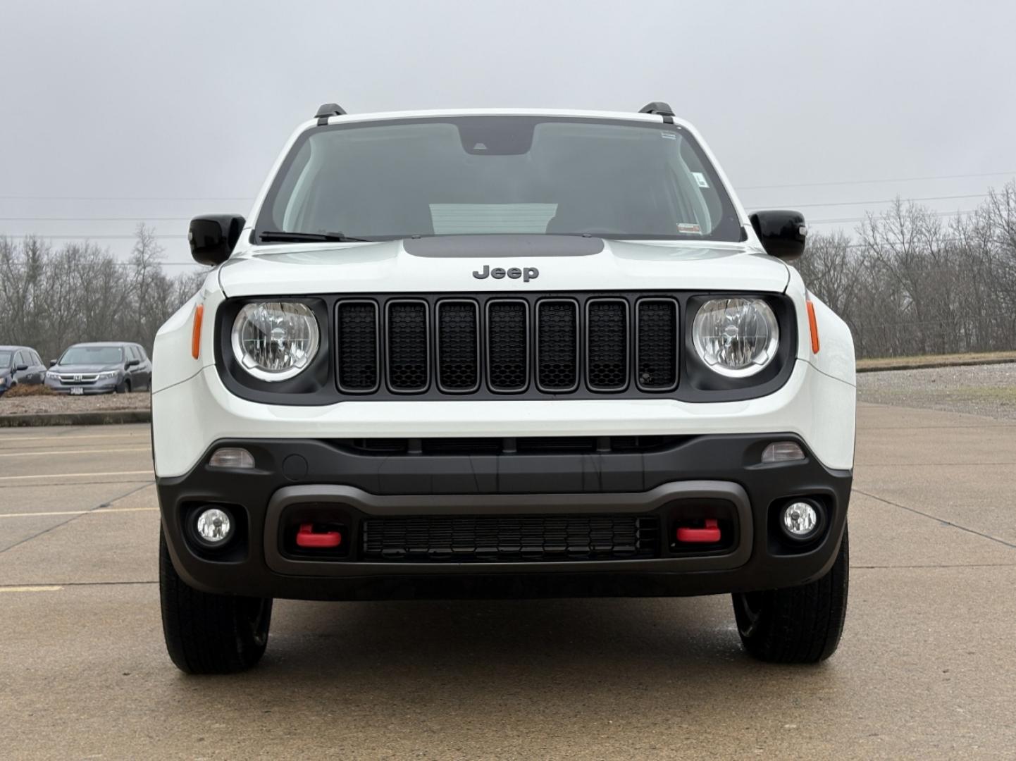 2022 WHITE /Black Jeep Renegade Trailhawk (ZACNJDC12NP) with an 1.3L 4 Cyl. engine, Automatic transmission, located at 2990 Old Orchard Rd., Jackson, MO, 63755, 37.354214, -89.612106 - 2022 Jeep Renegade Trailhawk 1-Owner 23xxx miles 4 Wheel Drive 1.3L 4 Cyl. Automatic Leather Navigation Power Driver Seat Heated Seats Heated Steering Wheel Backup Camera Bluetooth Remote Start Cruise Power Windows/Locks/Mirrors We have financing available and we accept trades! Fill - Photo#14
