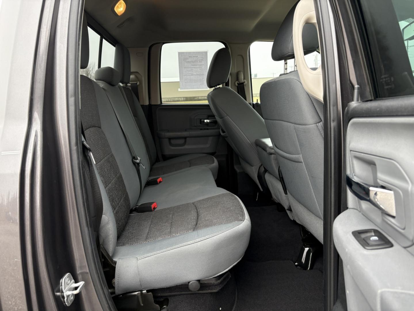 2014 GRAY /Gray RAM 1500 SLT Quad Cab 4WD (1C6RR7GG2ES) with an 3.6L V6 engine, Automatic transmission, located at 506 S. Kingshighway, Cape Girardeau, MO, 63703, (573) 235-5000, 37.294991, -89.553635 - 2014 Ram 1500 Big Horn 1-Owner 138xxx miles 4x4 3.6L V6 Automatic Power Driver Seat Bluetooth Remote Start Cruise Power Windows/Locks/Mirrors We have financing available and we accept trades! Fill out a credit application on our website or come by today! If you have any questions, give u - Photo#17