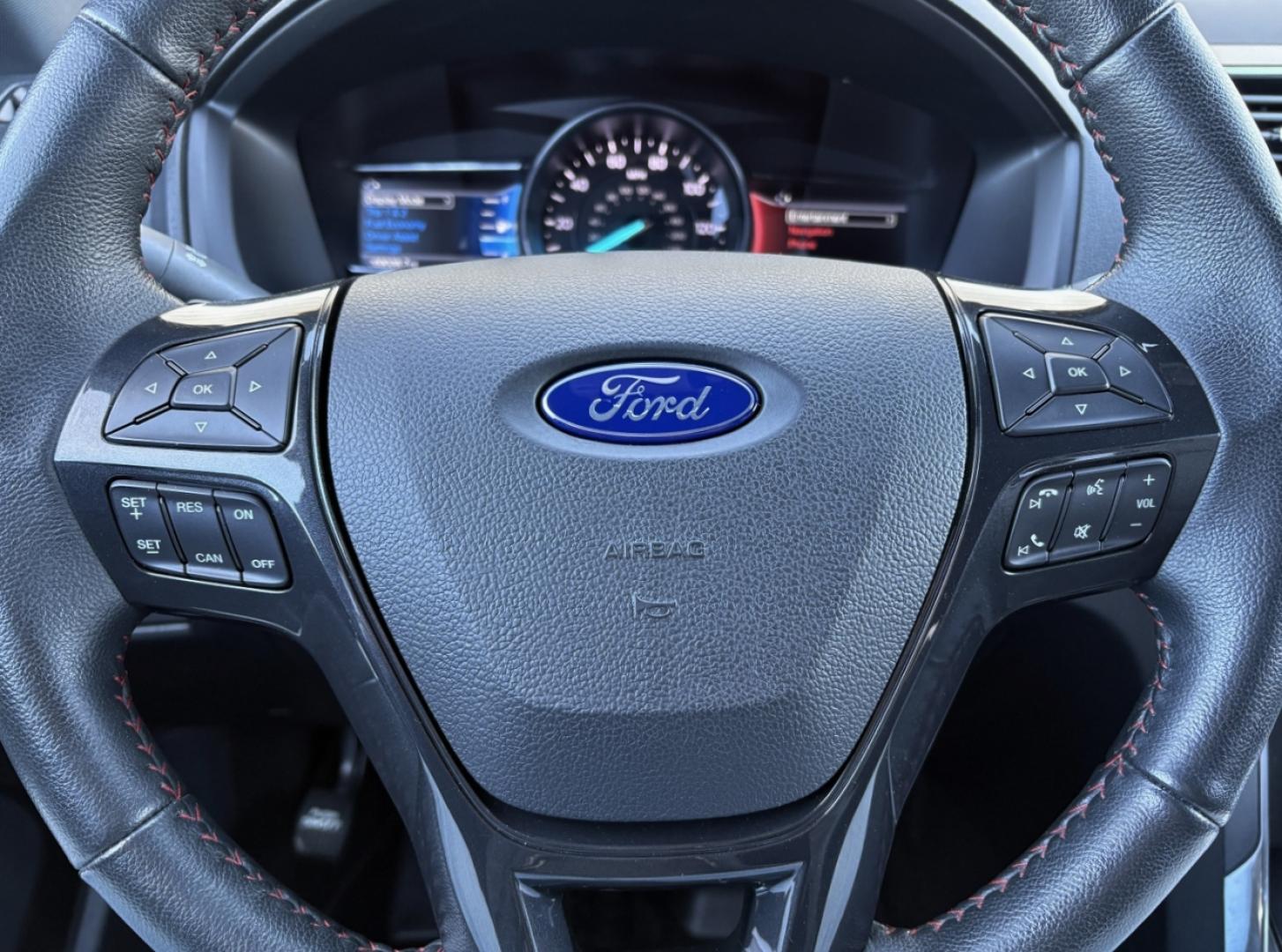 2019 GRAY /Black Ford Explorer Sport 4WD (1FM5K8GTXKG) with an 3.5L V6 engine, Automatic transmission, located at 2990 Old Orchard Rd., Jackson, MO, 63755, 37.354214, -89.612106 - 2019 Ford Explorer Sport 69xxx miles 4 Wheel Drive 3.5L V6 Automatic Leather 3rd Row Navigation Power/Heated Seats Heated Steering Wheel Backup Camera Bluetooth Remote Start Cruise Power Windows/Locks/Mirrors We have financing available and we accept trades! Fill out a credit applicat - Photo#27