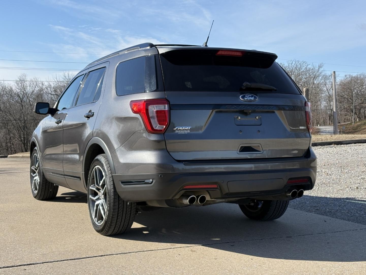 2019 GRAY /Black Ford Explorer Sport 4WD (1FM5K8GTXKG) with an 3.5L V6 engine, Automatic transmission, located at 2990 Old Orchard Rd., Jackson, MO, 63755, 37.354214, -89.612106 - 2019 Ford Explorer Sport 69xxx miles 4 Wheel Drive 3.5L V6 Automatic Leather 3rd Row Navigation Power/Heated Seats Heated Steering Wheel Backup Camera Bluetooth Remote Start Cruise Power Windows/Locks/Mirrors We have financing available and we accept trades! Fill out a credit applicat - Photo#11