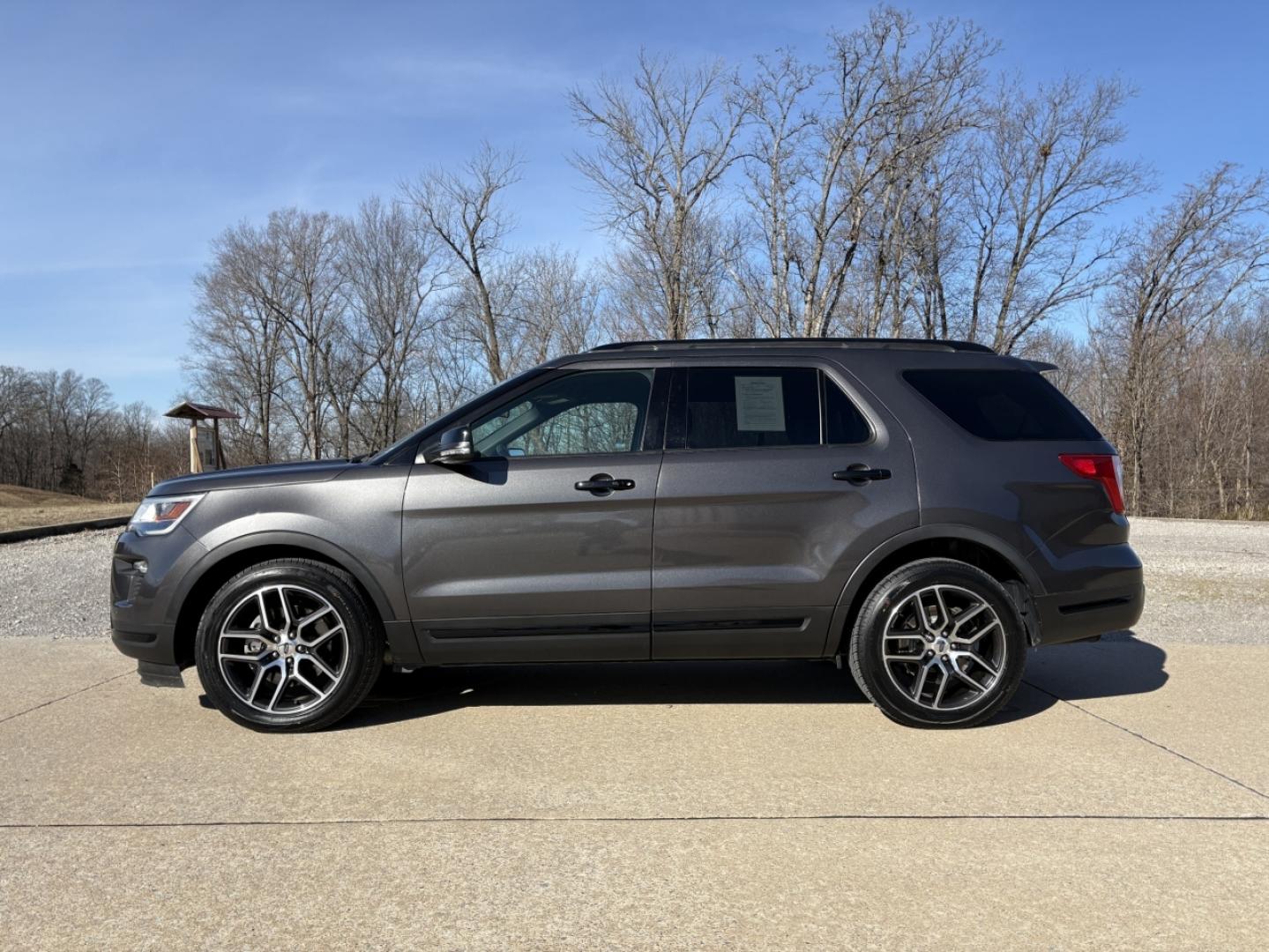 2019 GRAY /Black Ford Explorer Sport 4WD (1FM5K8GTXKG) with an 3.5L V6 engine, Automatic transmission, located at 2990 Old Orchard Rd., Jackson, MO, 63755, 37.354214, -89.612106 - 2019 Ford Explorer Sport 69xxx miles 4 Wheel Drive 3.5L V6 Automatic Leather 3rd Row Navigation Power/Heated Seats Heated Steering Wheel Backup Camera Bluetooth Remote Start Cruise Power Windows/Locks/Mirrors We have financing available and we accept trades! Fill out a credit applicat - Photo#8