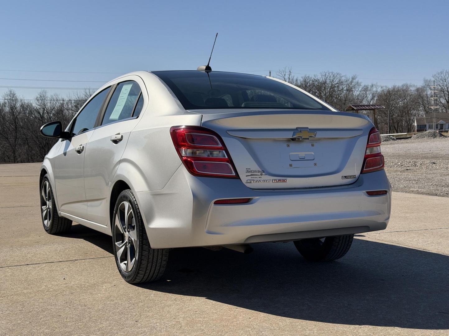 2017 SILVER /Gray Chevrolet Sonic Premier (1G1JF5SB5H4) with an 1.4L 4 Cyl. TURBO engine, Automatic transmission, located at 2990 Old Orchard Rd., Jackson, MO, 63755, 37.354214, -89.612106 - 2017 Chevrolet Sonic Premier 138xxx miles Front Wheel Drive 1.4L 4 Cyl. Automatic Leather Backup Camera Power Driver Seat Heated Seats Heated Steering Wheel Bluetooth Remote Start Cruise Power Windows/Locks/Mirrors We have financing available and we accept trades! Fill out a credit app - Photo#8