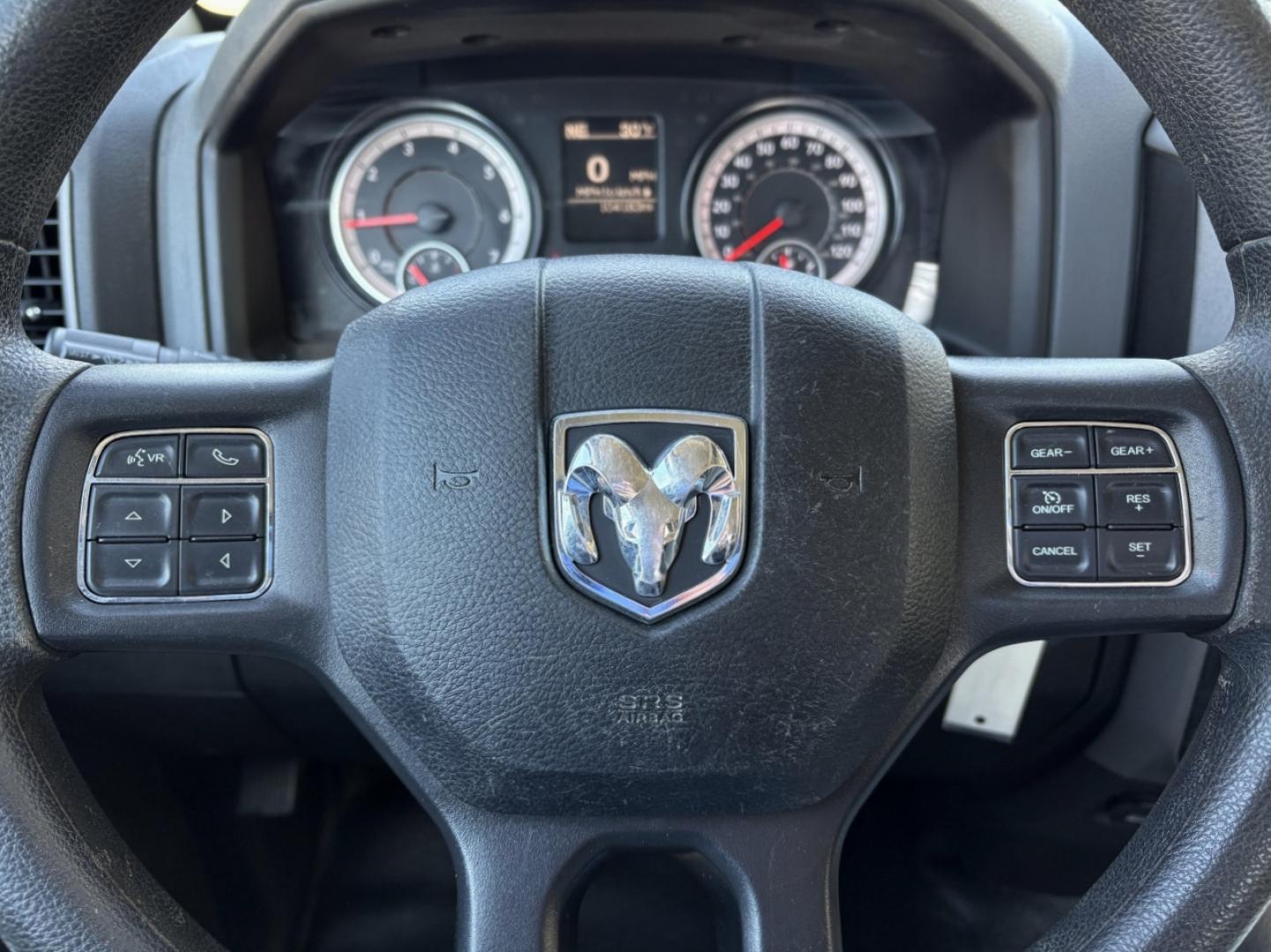 2019 WHITE /Gray RAM 1500 Tradesman Quad Cab 4WD (1C6RR7FG5KS) with an 3.6L V6 engine, Automatic transmission, located at 2990 Old Orchard Rd., Jackson, MO, 63755, 37.354214, -89.612106 - 2019 Ram 1500 Classic Tradesman 1-Owner 104xxx miles 4x4 3.6L V8 Automatic Vinyl Seats Backup Camera Bluetooth Cruise Power Windows/Locks/Mirrors We have financing available and we accept trades! Fill out a credit application on our website or come by today! If you have any questions, gi - Photo#20