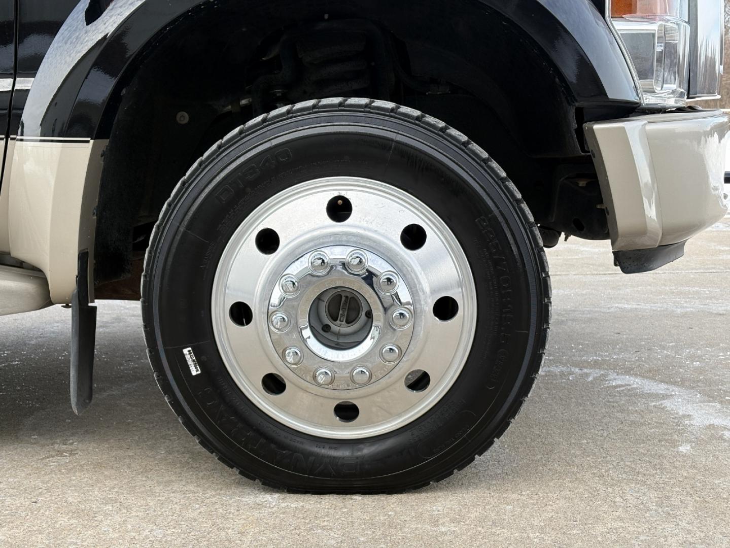 2008 BLACK /Brown Ford F-450 SD King Ranch Crew Cab 4WD (1FTXW43R58E) with an 6.4L V8 TURBO DIESEL engine, Automatic transmission, located at 2990 Old Orchard Rd., Jackson, MO, 63755, 37.354214, -89.612106 - 2008 Ford F-450 Super Duty King Ranch Only 50xxx miles 4x4 6.4L V8 Turbo Diesel Automatic Leather Navigation Rear Entertainment Power/Heated Seats Cruise Power Windows/Locks/Mirrors We have financing available and we accept trades! Fill out a credit application on our website or come by t - Photo#40