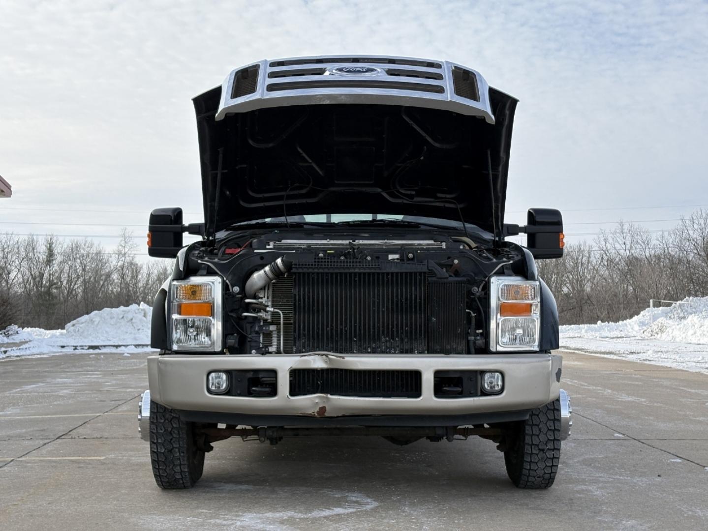 2008 BLACK /Brown Ford F-450 SD King Ranch Crew Cab 4WD (1FTXW43R58E) with an 6.4L V8 TURBO DIESEL engine, Automatic transmission, located at 2990 Old Orchard Rd., Jackson, MO, 63755, 37.354214, -89.612106 - 2008 Ford F-450 Super Duty King Ranch Only 50xxx miles 4x4 6.4L V8 Turbo Diesel Automatic Leather Navigation Rear Entertainment Power/Heated Seats Cruise Power Windows/Locks/Mirrors We have financing available and we accept trades! Fill out a credit application on our website or come by t - Photo#34