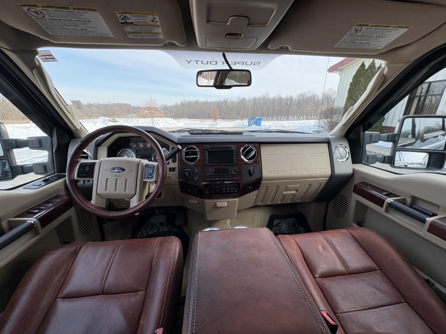 2008 BLACK /Brown Ford F-450 SD King Ranch Crew Cab 4WD (1FTXW43R58E) with an 6.4L V8 TURBO DIESEL engine, Automatic transmission, located at 2990 Old Orchard Rd., Jackson, MO, 63755, 37.354214, -89.612106 - 2008 Ford F-450 Super Duty King Ranch Only 50xxx miles 4x4 6.4L V8 Turbo Diesel Automatic Leather Navigation Rear Entertainment Power/Heated Seats Cruise Power Windows/Locks/Mirrors We have financing available and we accept trades! Fill out a credit application on our website or come by t - Photo#22
