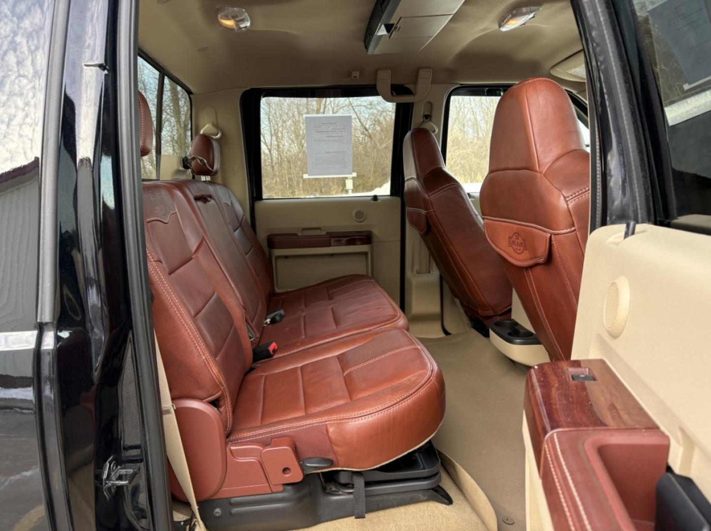 2008 BLACK /Brown Ford F-450 SD King Ranch Crew Cab 4WD (1FTXW43R58E) with an 6.4L V8 TURBO DIESEL engine, Automatic transmission, located at 2990 Old Orchard Rd., Jackson, MO, 63755, 37.354214, -89.612106 - 2008 Ford F-450 Super Duty King Ranch Only 50xxx miles 4x4 6.4L V8 Turbo Diesel Automatic Leather Navigation Rear Entertainment Power/Heated Seats Cruise Power Windows/Locks/Mirrors We have financing available and we accept trades! Fill out a credit application on our website or come by t - Photo#18