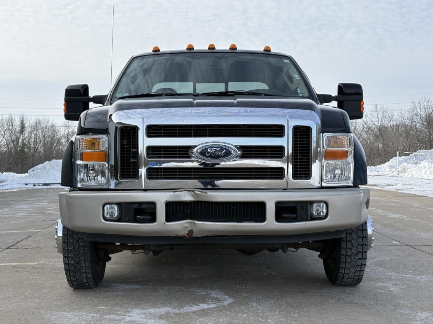2008 BLACK /Brown Ford F-450 SD King Ranch Crew Cab 4WD (1FTXW43R58E) with an 6.4L V8 TURBO DIESEL engine, Automatic transmission, located at 2990 Old Orchard Rd., Jackson, MO, 63755, 37.354214, -89.612106 - 2008 Ford F-450 Super Duty King Ranch Only 50xxx miles 4x4 6.4L V8 Turbo Diesel Automatic Leather Navigation Rear Entertainment Power/Heated Seats Cruise Power Windows/Locks/Mirrors We have financing available and we accept trades! Fill out a credit application on our website or come by t - Photo#12