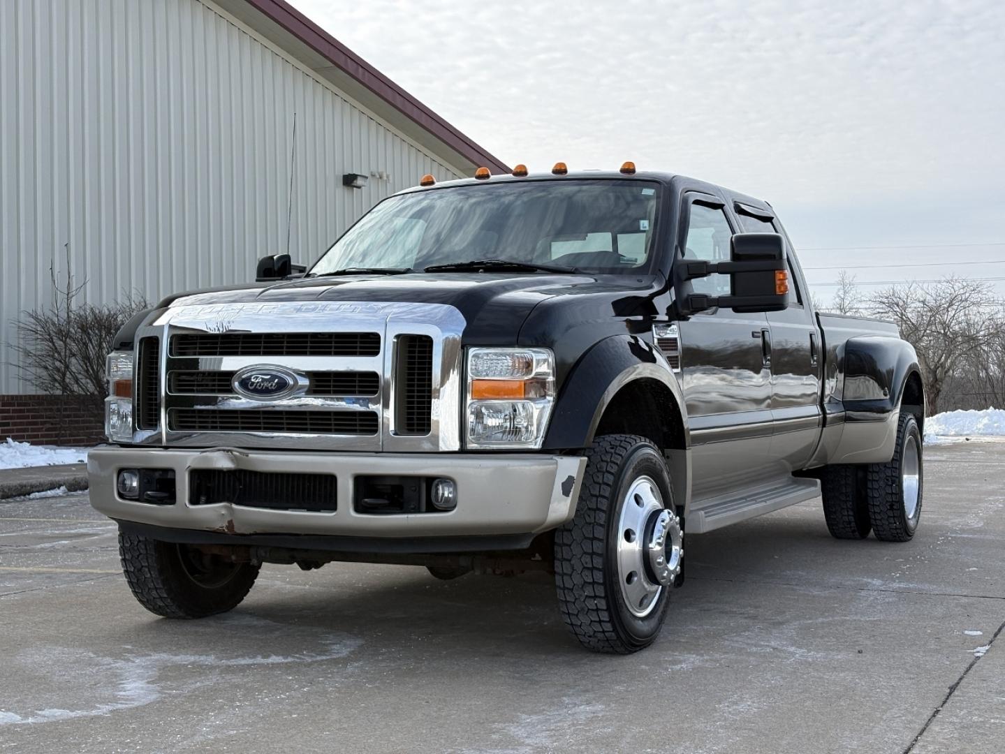 2008 BLACK /Brown Ford F-450 SD King Ranch Crew Cab 4WD (1FTXW43R58E) with an 6.4L V8 TURBO DIESEL engine, Automatic transmission, located at 2990 Old Orchard Rd., Jackson, MO, 63755, 37.354214, -89.612106 - 2008 Ford F-450 Super Duty King Ranch Only 50xxx miles 4x4 6.4L V8 Turbo Diesel Automatic Leather Navigation Rear Entertainment Power/Heated Seats Cruise Power Windows/Locks/Mirrors We have financing available and we accept trades! Fill out a credit application on our website or come by t - Photo#7