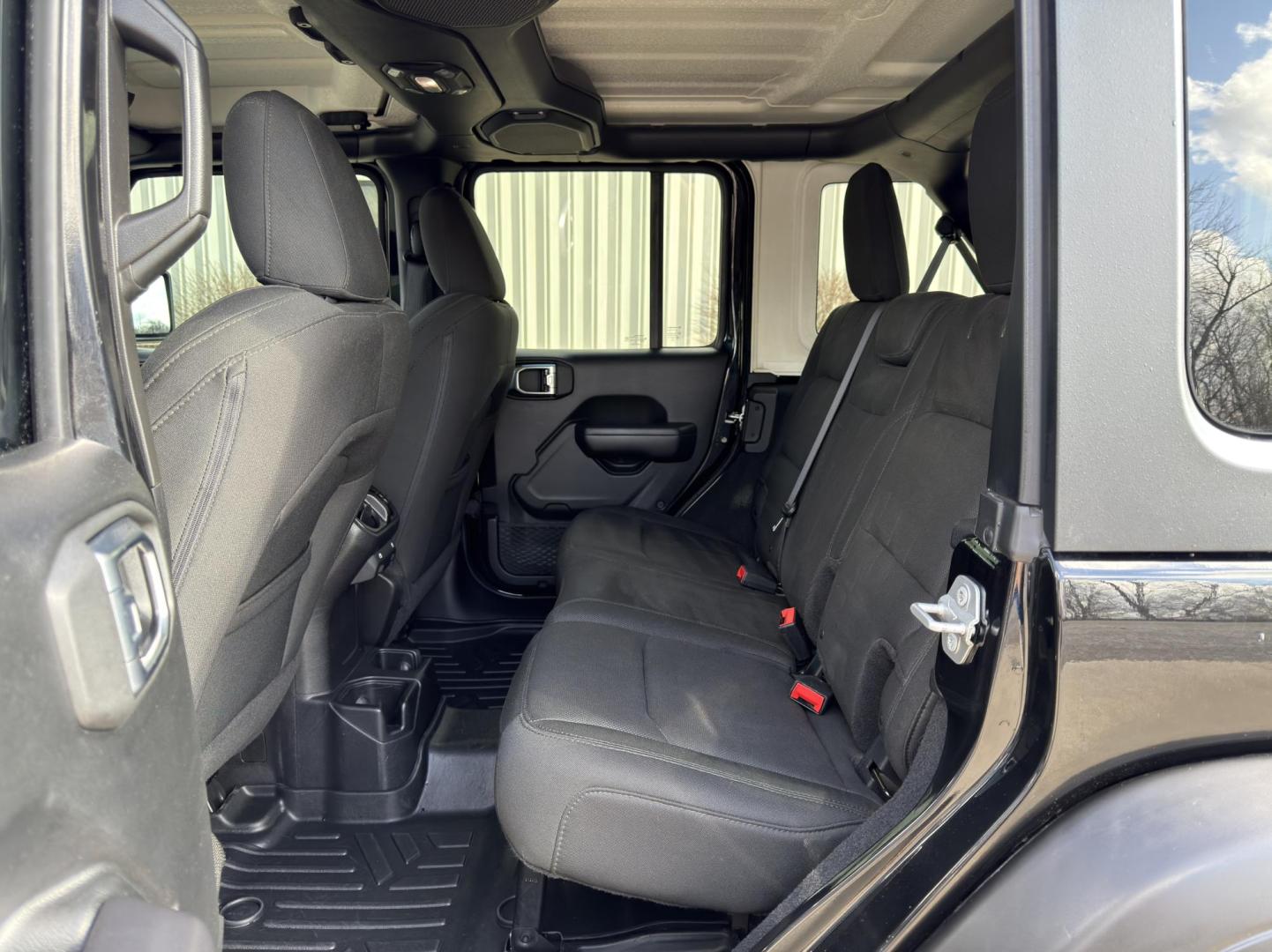 2018 BLACK /Black Jeep Wrangler JK Unlimited Sport (1C4HJXDG2JW) with an 3.6L V6 engine, 6-Speed Manual transmission, located at 2990 Old Orchard Rd., Jackson, MO, 63755, 37.354214, -89.612106 - 2018 Jeep Wrangler Unlimited Sport 51xxx miles 4x4 3.6L V6 Automatic Backup Camera Heated Seats Heated Steering Wheel Bluetooth Cruise Power Windows/Locks/Mirrors We have financing available and we accept trades! Fill out a credit application on our website or come by today! If you have - Photo#16