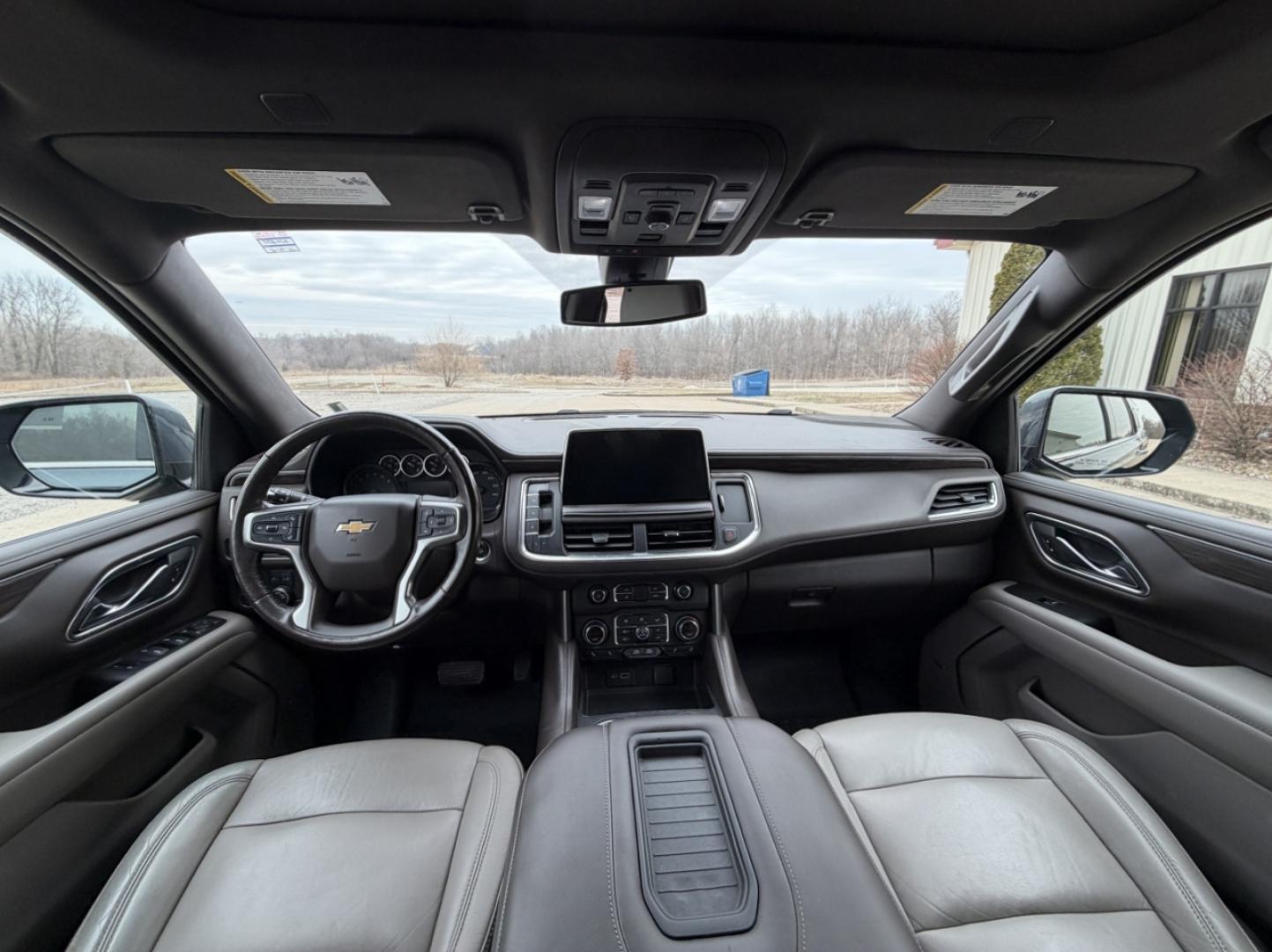 2021 GRAY /Tan Chevrolet Tahoe LT 4WD (1GNSKNKD0MR) with an 5.3L V8 engine, Automatic transmission, located at 2990 Old Orchard Rd., Jackson, MO, 63755, 37.354214, -89.612106 - 2021 Chevrolet Tahoe 1500 LT 105xxx miles 4 Whee Drive 5.3L V8 Automatic Leather 3rd Row Backup Camera Power/Heated Seats Heated Rear Seats Heated Steering Wheel Sunroof Bluetooth Remote Start Cruise Power Windows/Locks/Mirrors We have financing available and we accept trades! Fill o - Photo#28