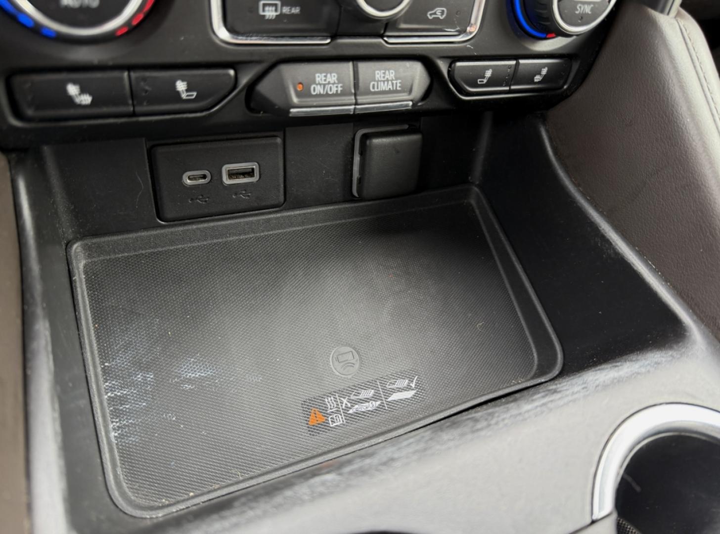 2021 GRAY /Tan Chevrolet Tahoe LT 4WD (1GNSKNKD0MR) with an 5.3L V8 engine, Automatic transmission, located at 2990 Old Orchard Rd., Jackson, MO, 63755, 37.354214, -89.612106 - 2021 Chevrolet Tahoe 1500 LT 105xxx miles 4 Whee Drive 5.3L V8 Automatic Leather 3rd Row Backup Camera Power/Heated Seats Heated Rear Seats Heated Steering Wheel Sunroof Bluetooth Remote Start Cruise Power Windows/Locks/Mirrors We have financing available and we accept trades! Fill o - Photo#33