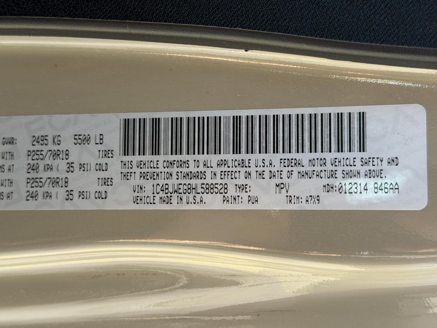 2017 TAN /Black Jeep Wrangler Unlimited Sahara 4WD (1C4BJWEG8HL) with an 3.6L V6 engine, Automatic transmission, located at 2990 Old Orchard Rd., Jackson, MO, 63755, 37.354214, -89.612106 - 2017 Jeep Wrangler Unlimited Sahara 117xxx miles 4x4 3.6L V6 Automatic Cruise Power Windows/Locks/Mirrors We have financing available and we accept trades! Fill out a credit application on our website or come by today! If you have any questions, give us a call at (573) 204-7777 or visit our - Photo#40