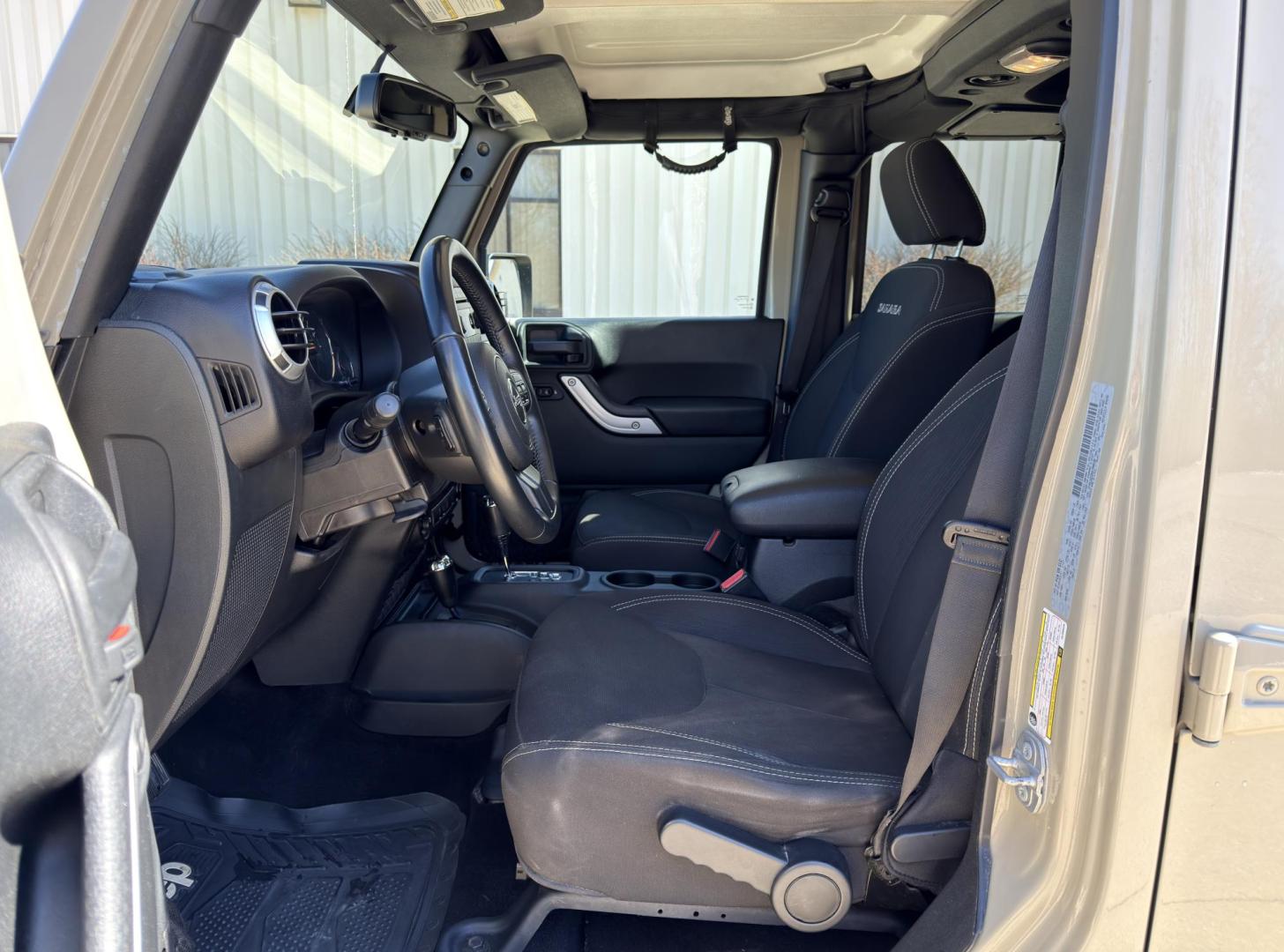 2017 TAN /Black Jeep Wrangler Unlimited Sahara 4WD (1C4BJWEG8HL) with an 3.6L V6 engine, Automatic transmission, located at 2990 Old Orchard Rd., Jackson, MO, 63755, 37.354214, -89.612106 - 2017 Jeep Wrangler Unlimited Sahara 117xxx miles 4x4 3.6L V6 Automatic Cruise Power Windows/Locks/Mirrors We have financing available and we accept trades! Fill out a credit application on our website or come by today! If you have any questions, give us a call at (573) 204-7777 or visit our - Photo#11